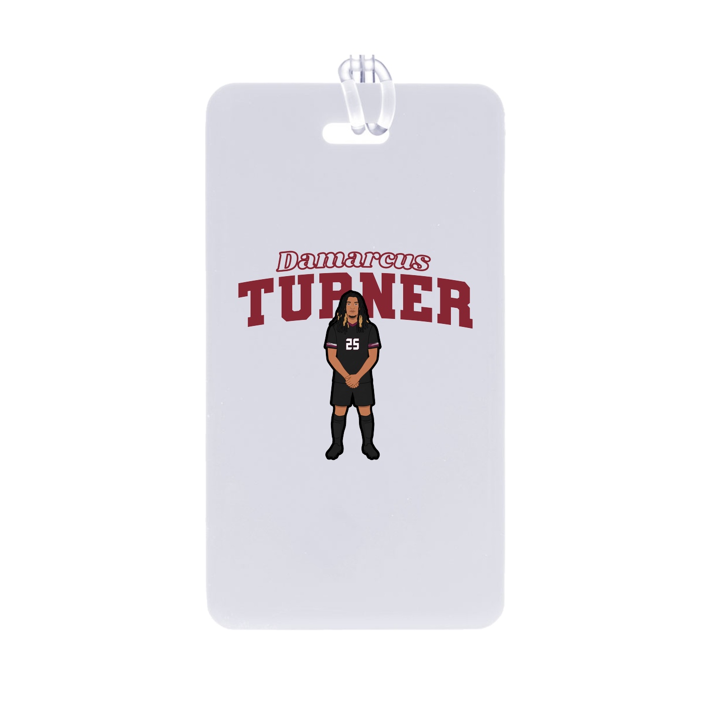 Bag Tag — Name Arch in Classic