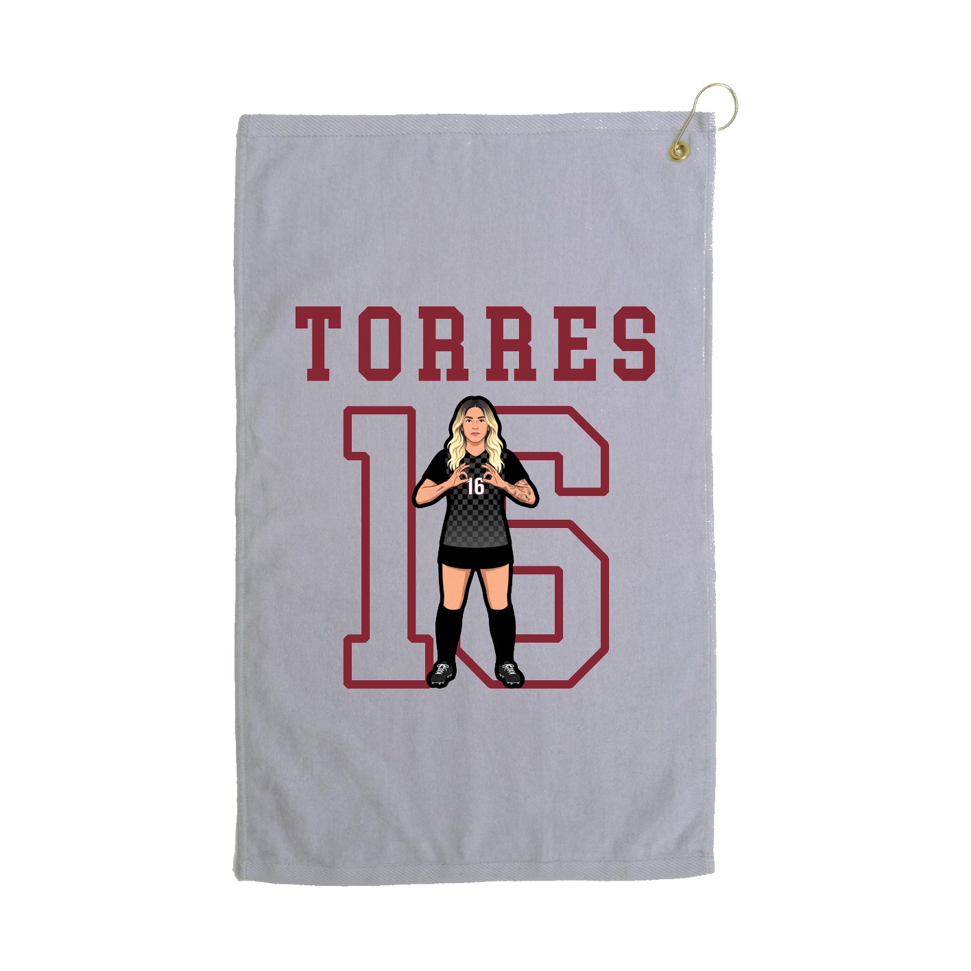 Golf Towel — Shirsey in Grey