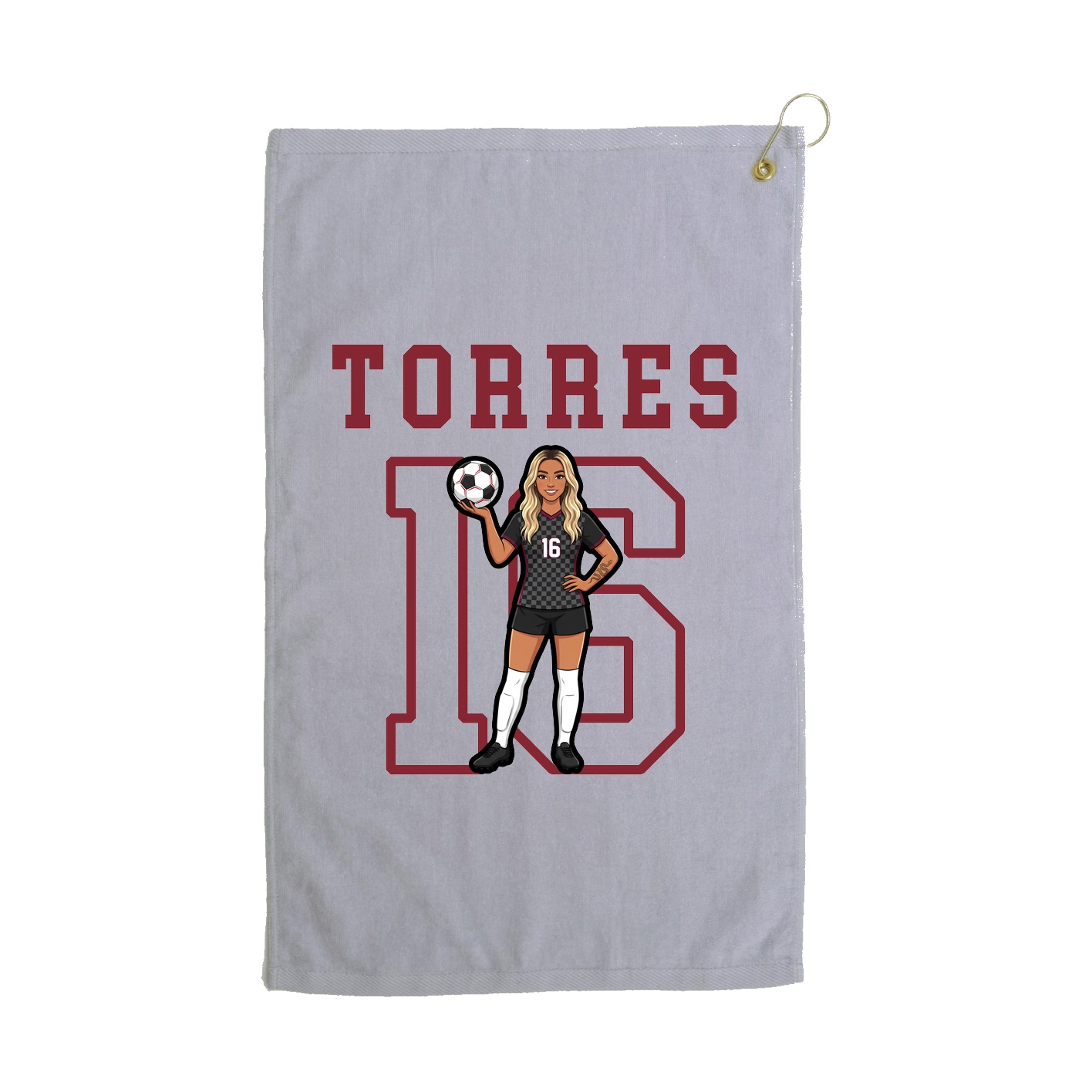 Golf Towel — Shirsey in Grey