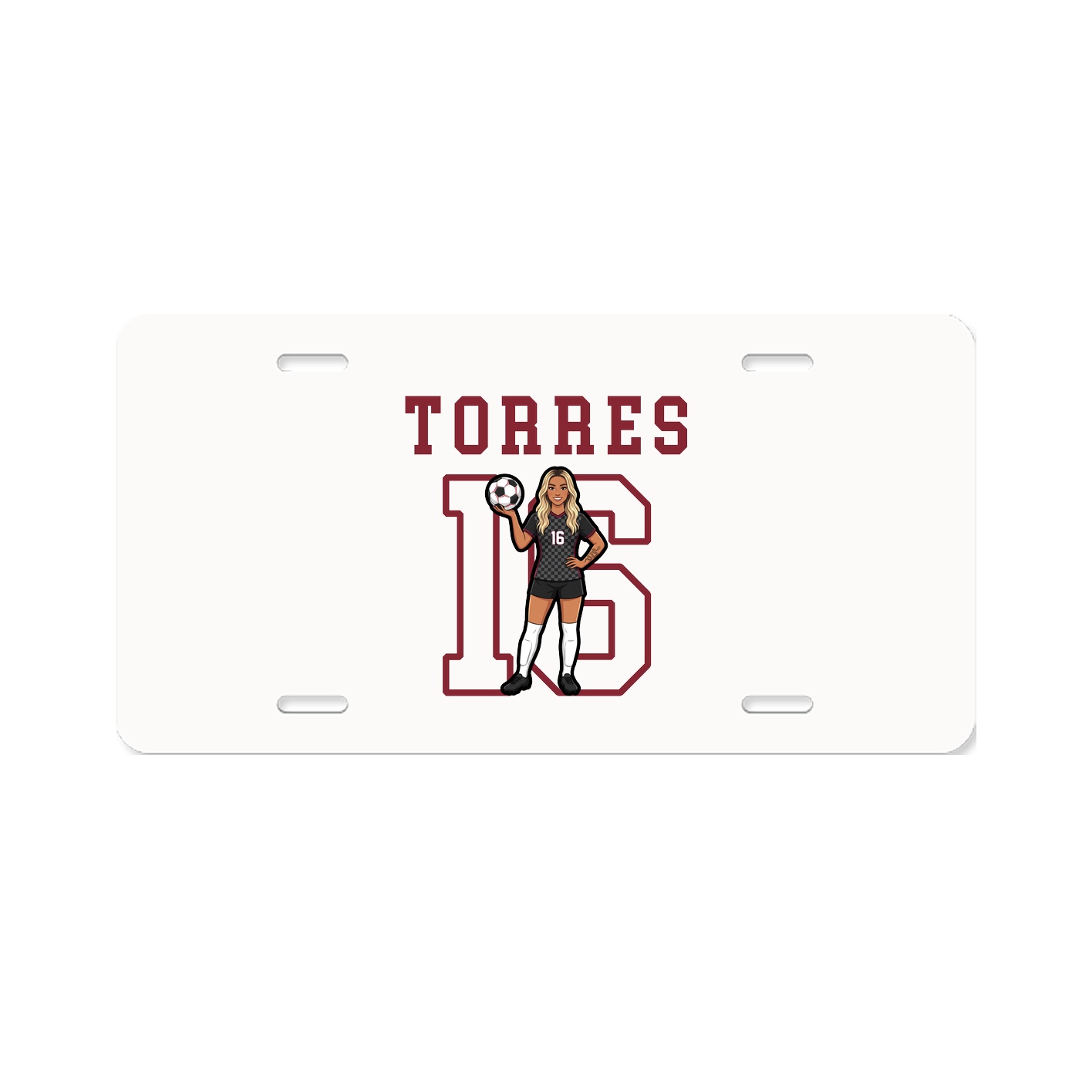License Plate — Shirsey in Classic