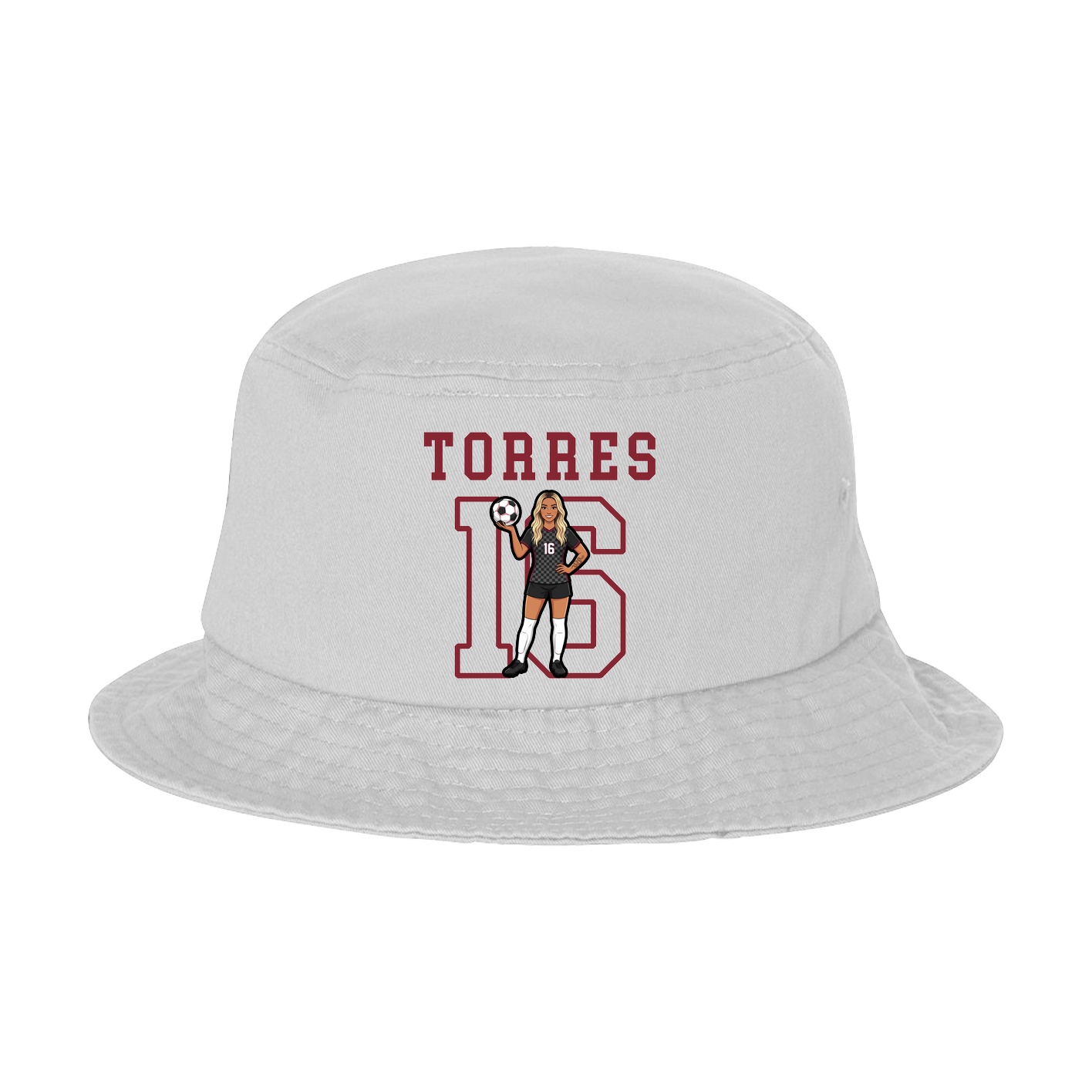 Bucket Cap — Shirsey in White