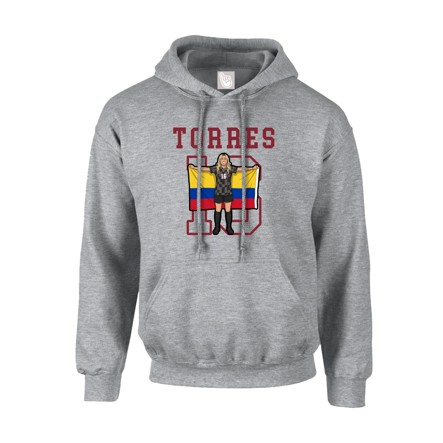 Youth Hoodie — Shirsey in Grey