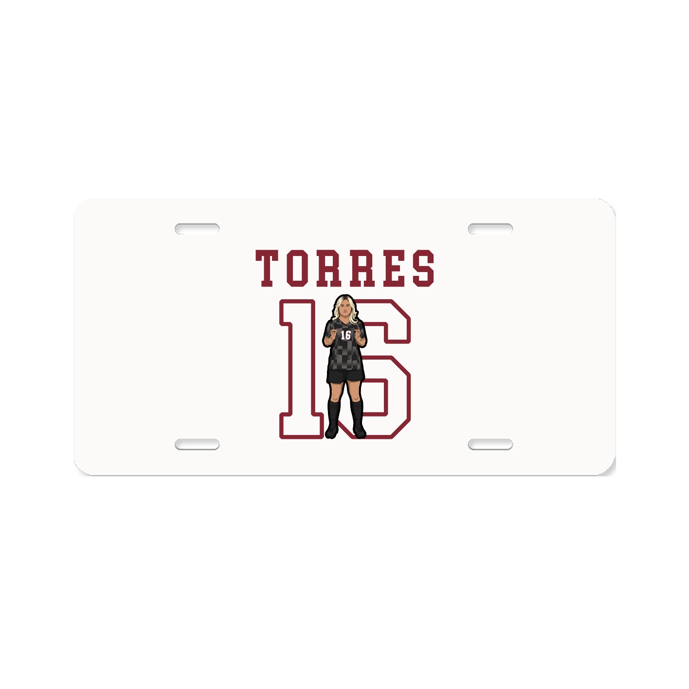 License Plate — Shirsey in Classic