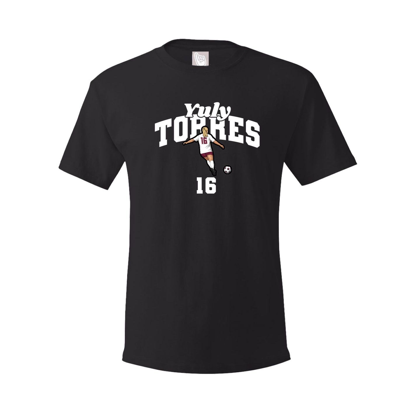 Youth Tee — Signature Arch in Black