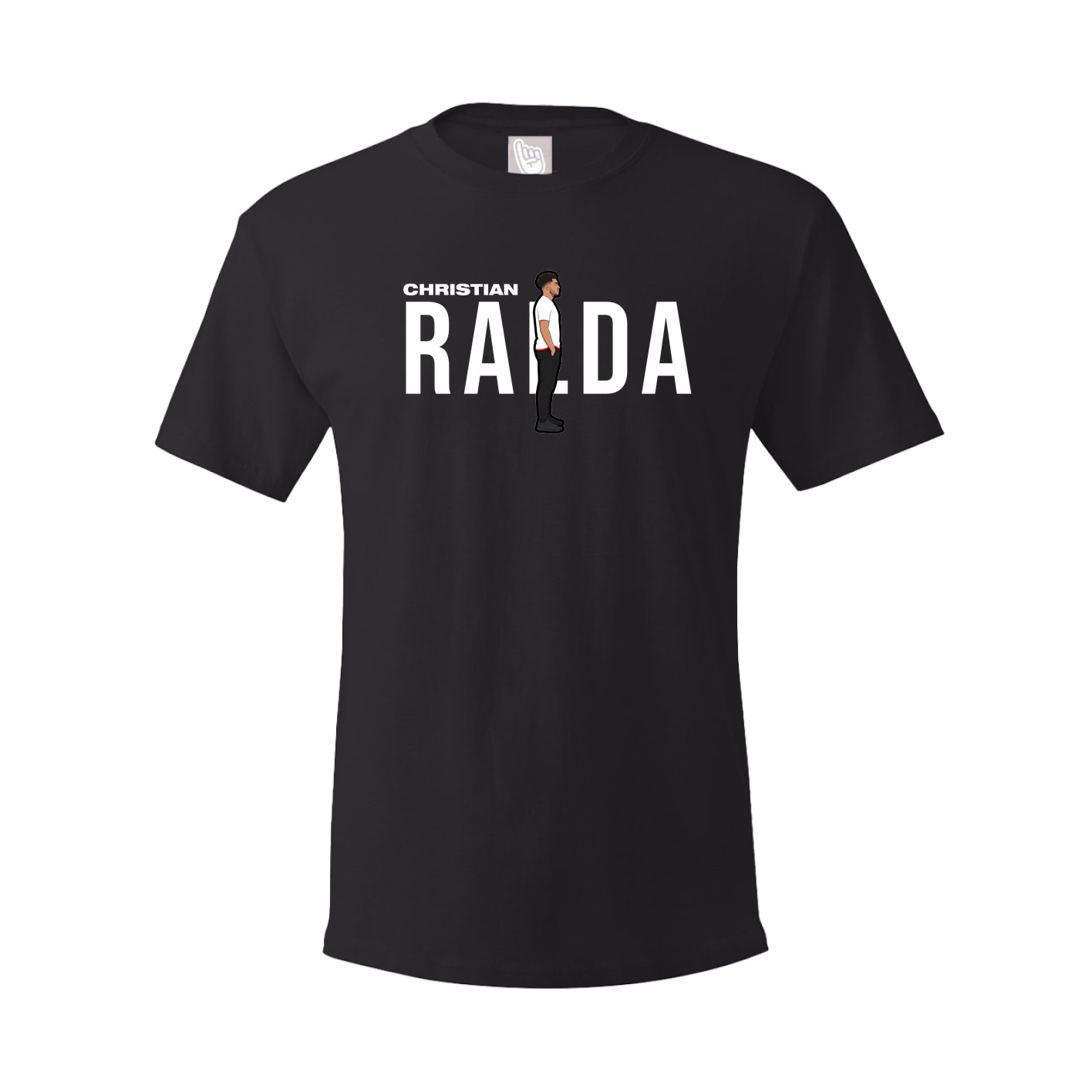 Youth Tee — Player Name in Black