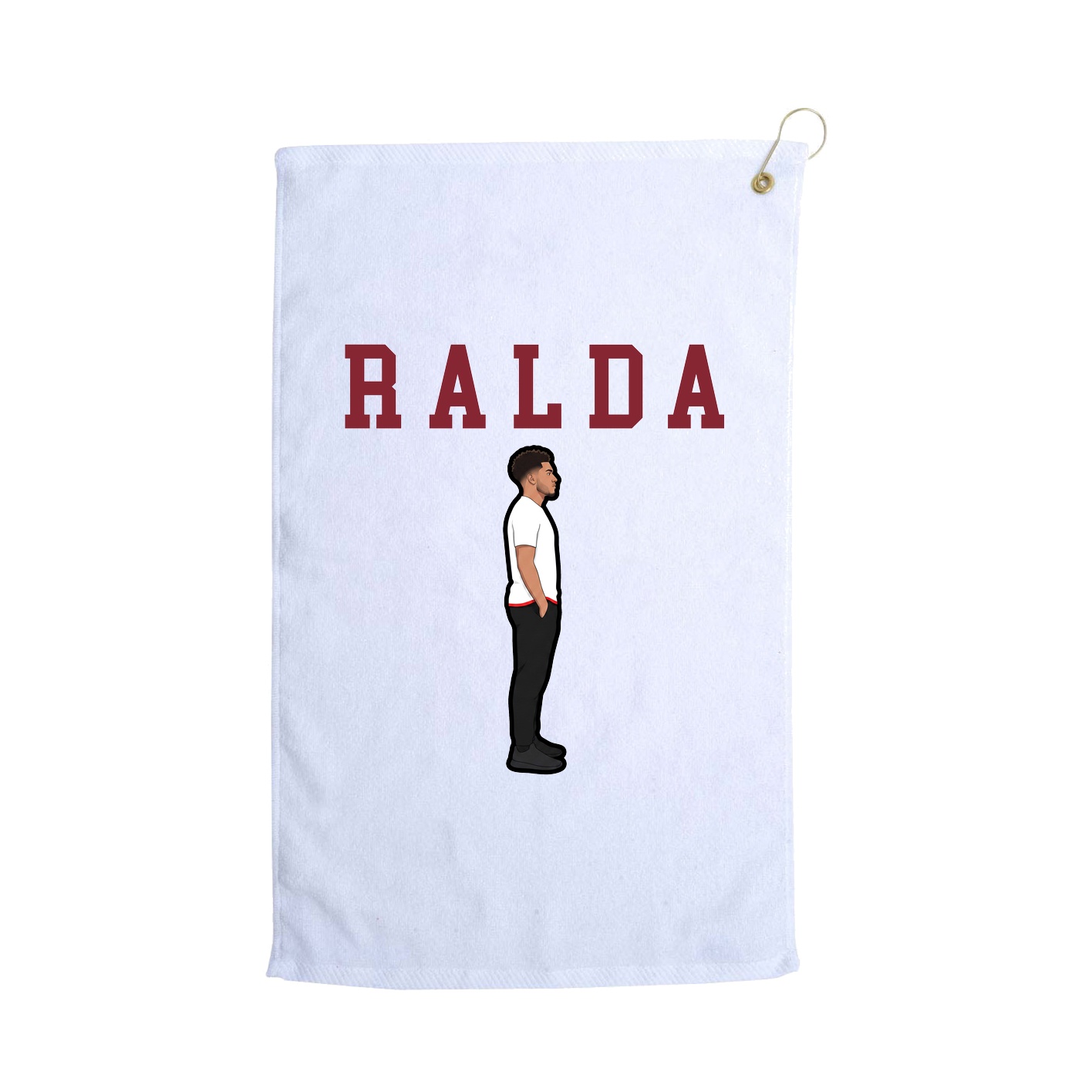 Golf Towel — Shirsey in White