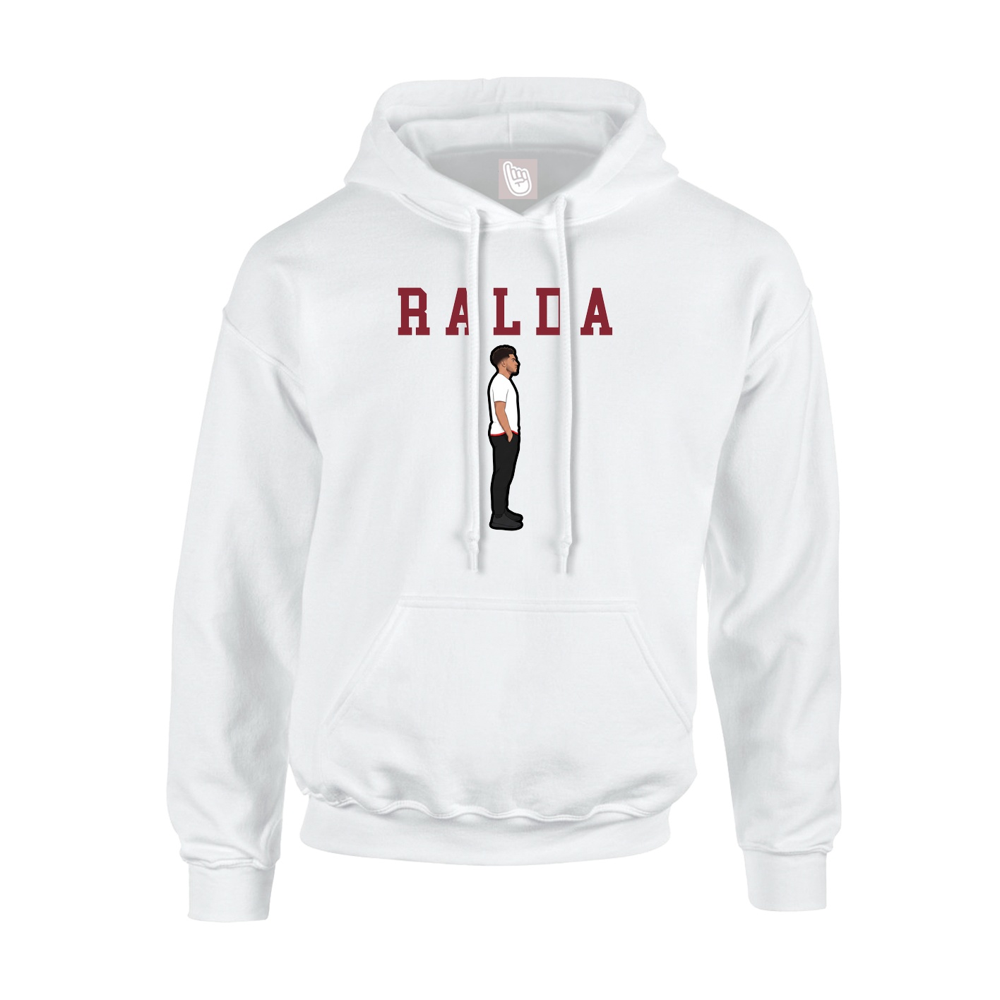 Youth Hoodie — Shirsey in White