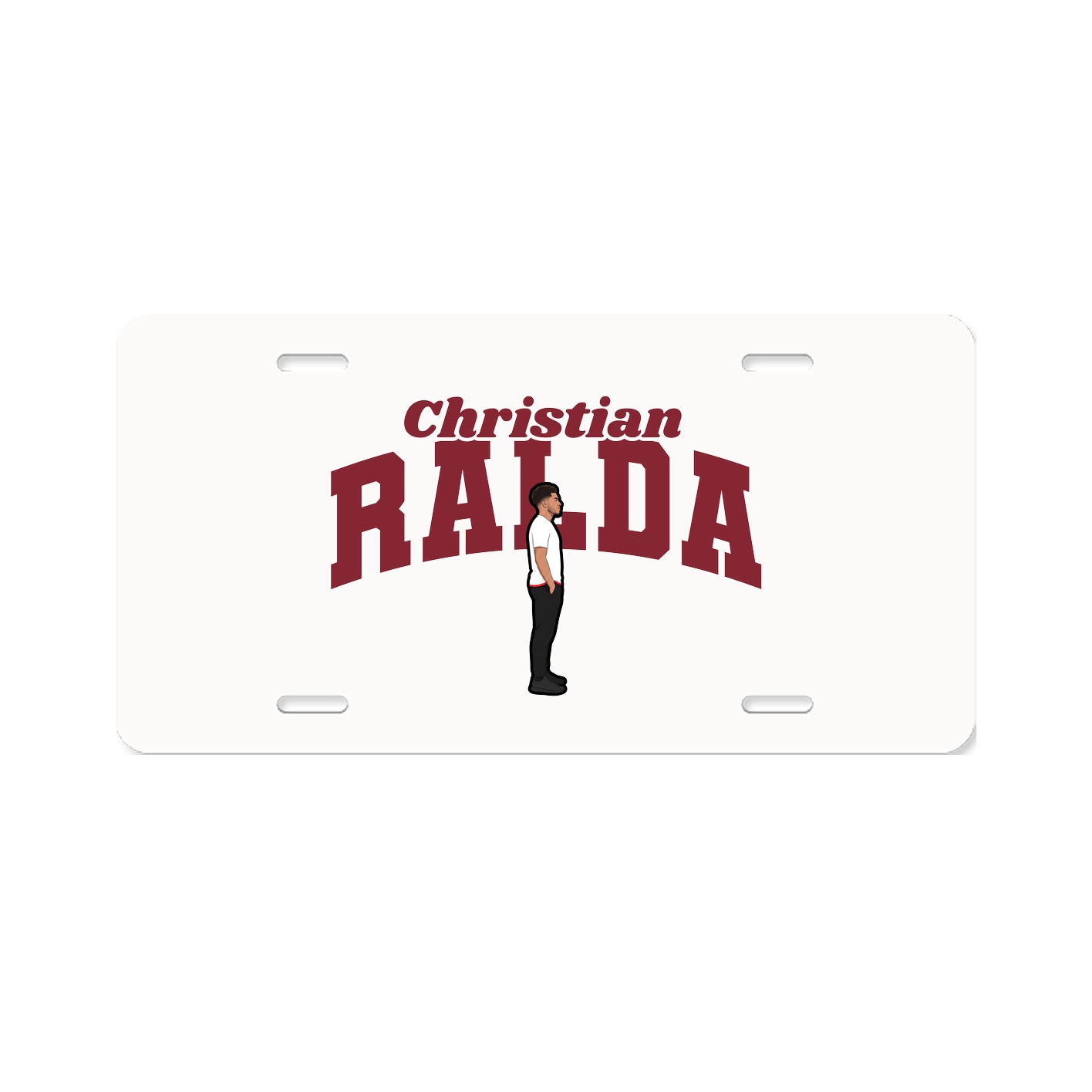 License Plate — Signature Arch in Classic
