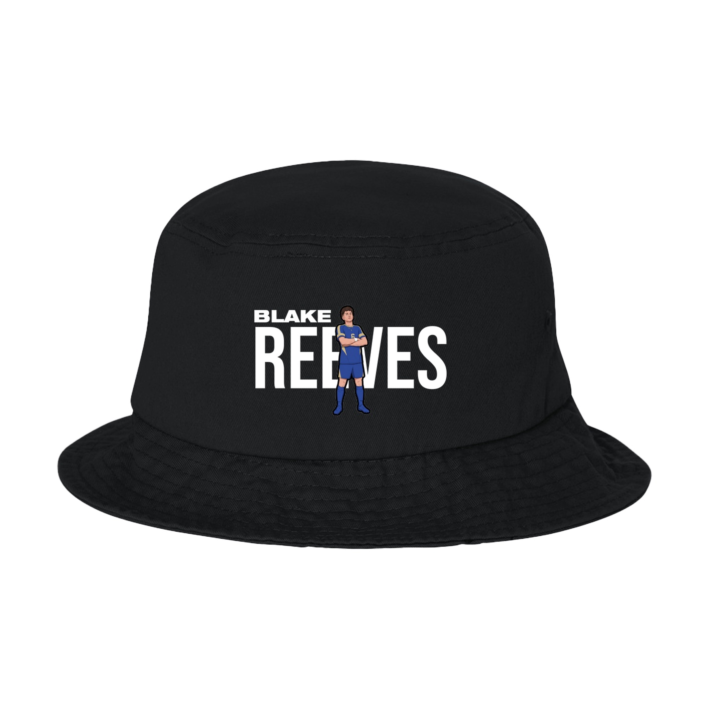 Bucket Cap — Player Name in Black