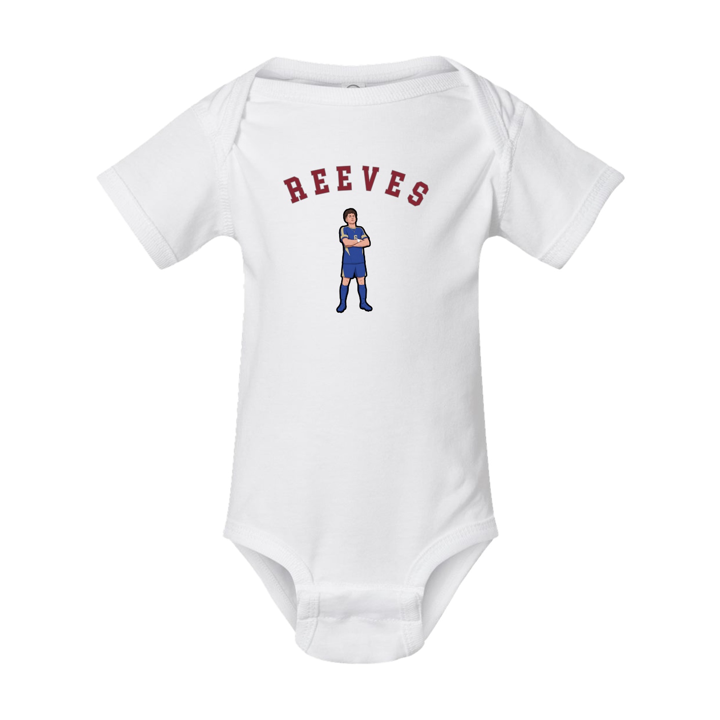 Baby Onesie — Shirsey Arch in White