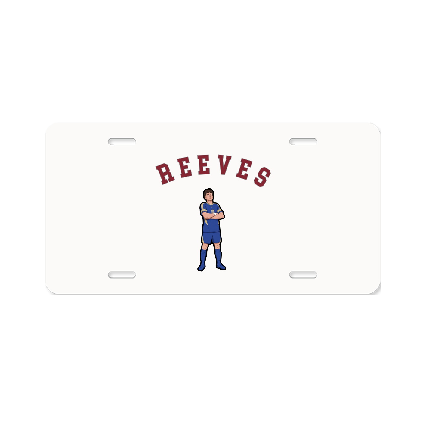 License Plate — Shirsey Arch in Classic
