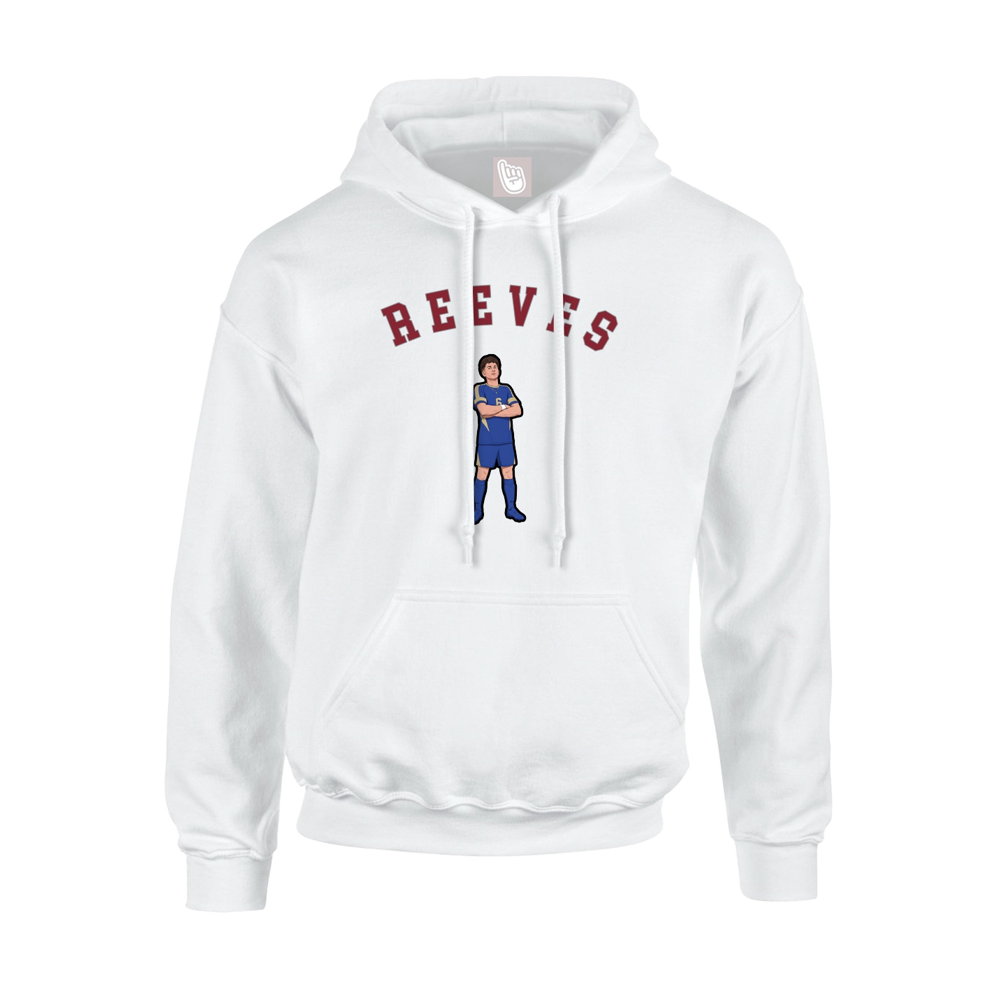 Hoodie — Shirsey Arch in White