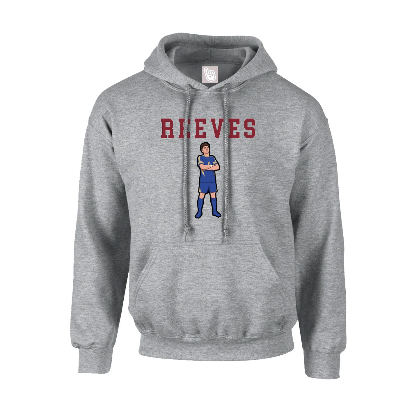 Hoodie — Shirsey in Grey