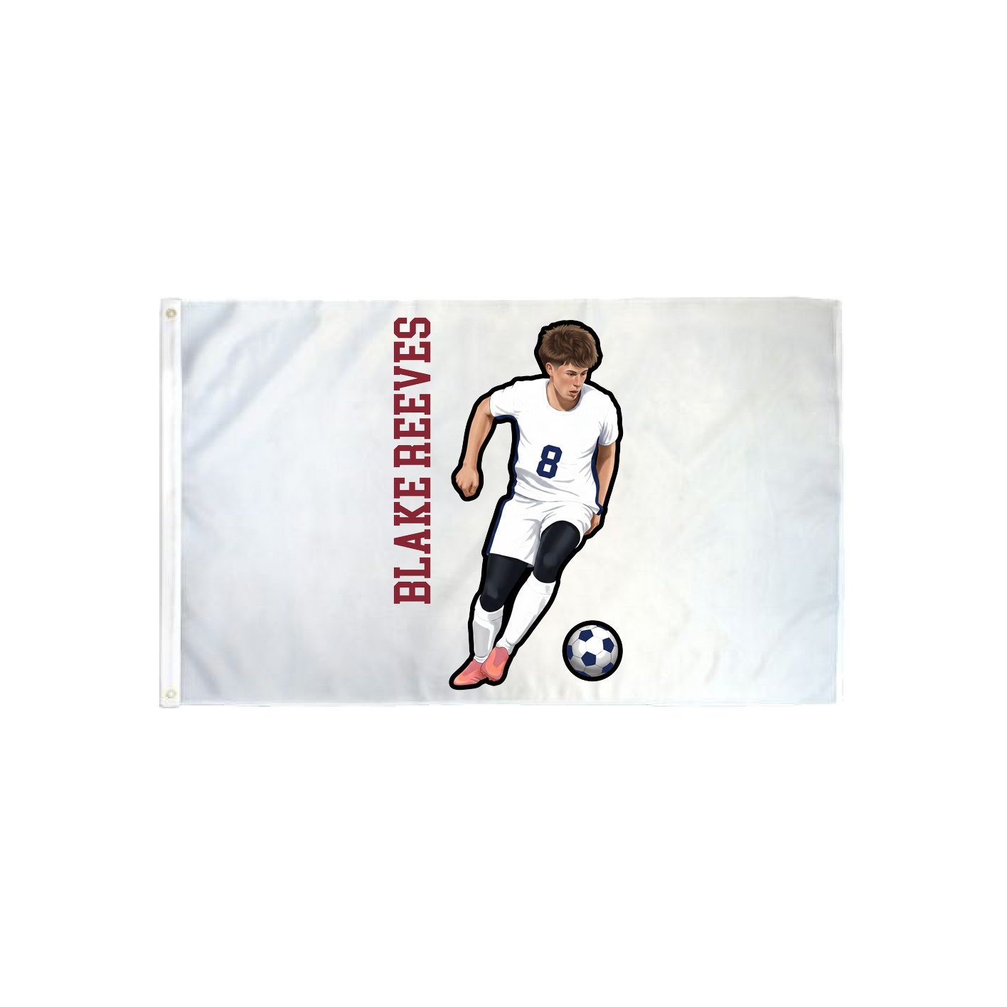 3x5 Flag — Name Vertical in Classic
