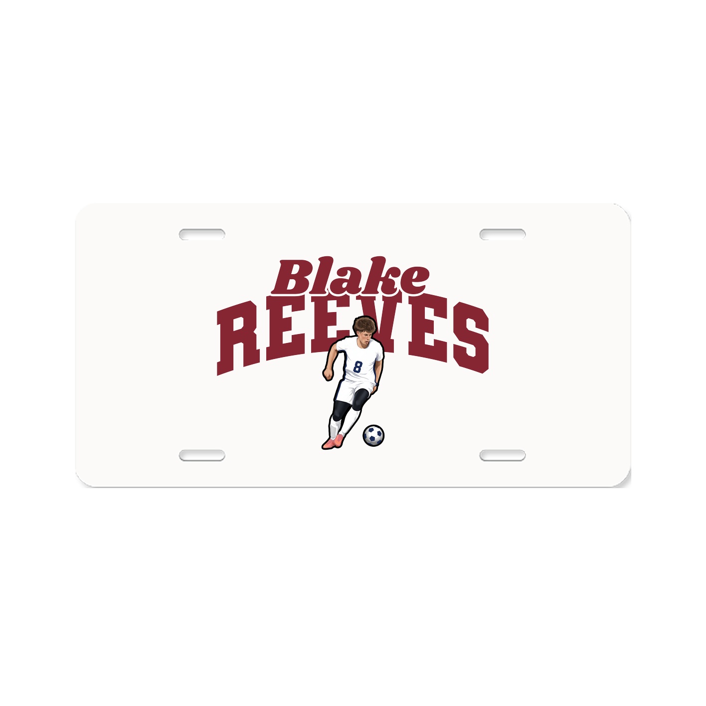 License Plate — Signature Arch in Classic