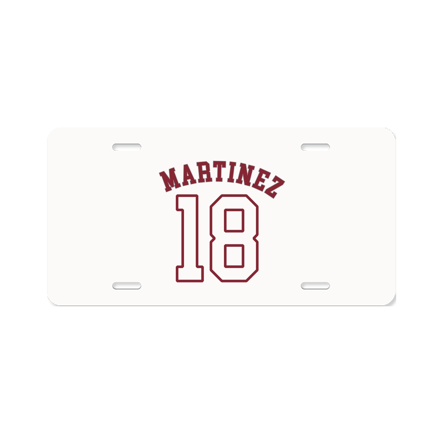 License Plate — Shirsey Arch in Classic