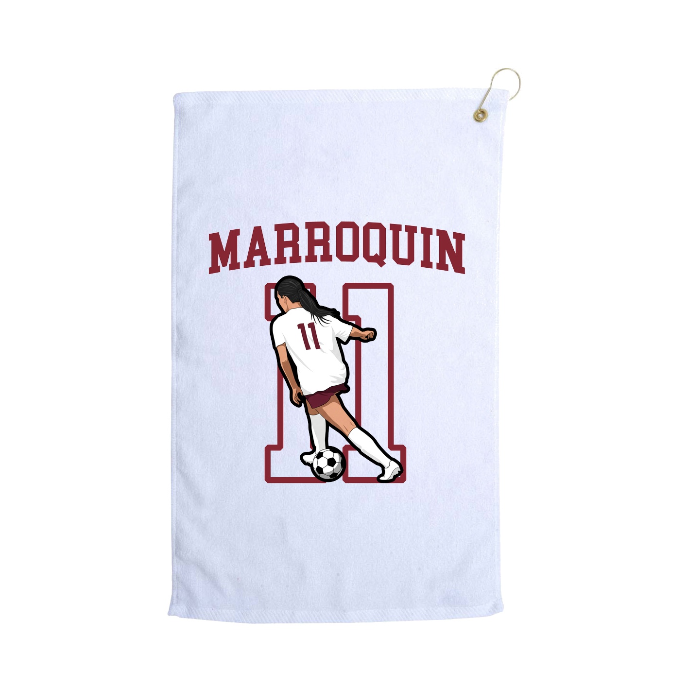 Golf Towel — Shirsey in White