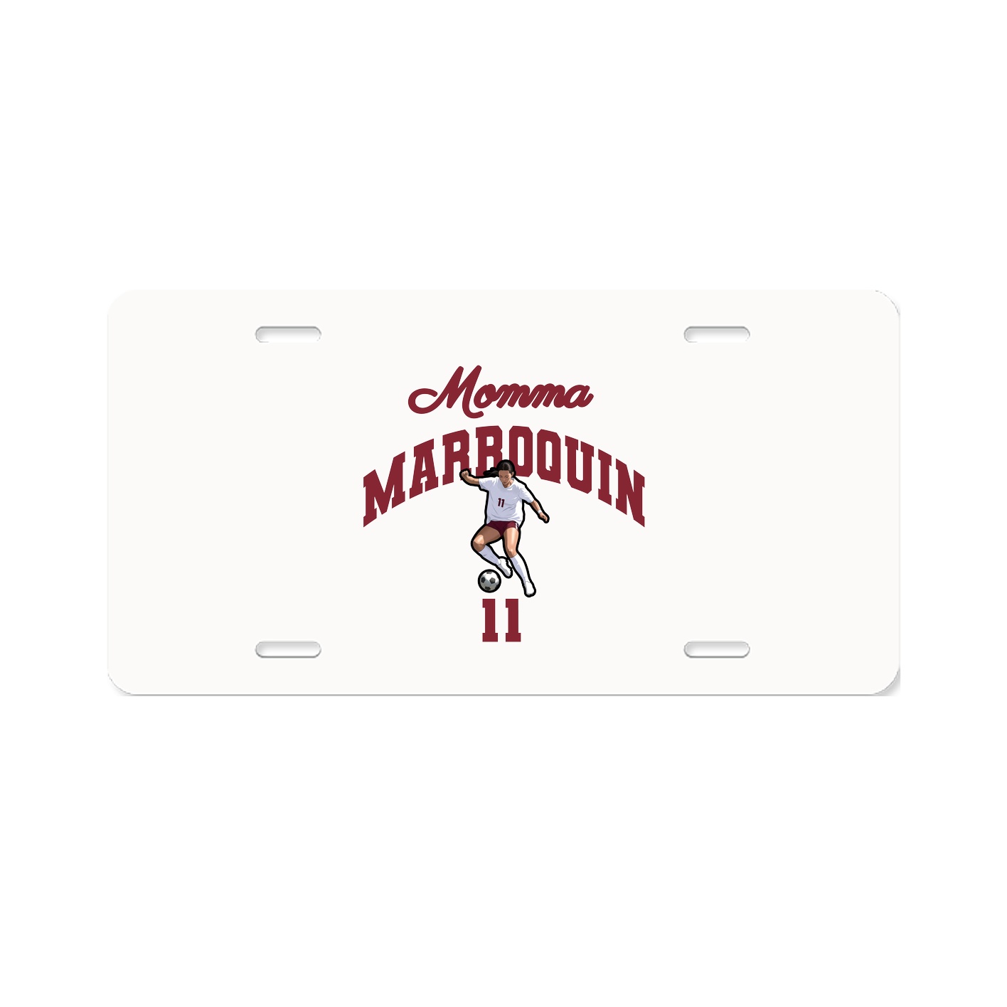 License Plate — Mothers Day Arch in Classic