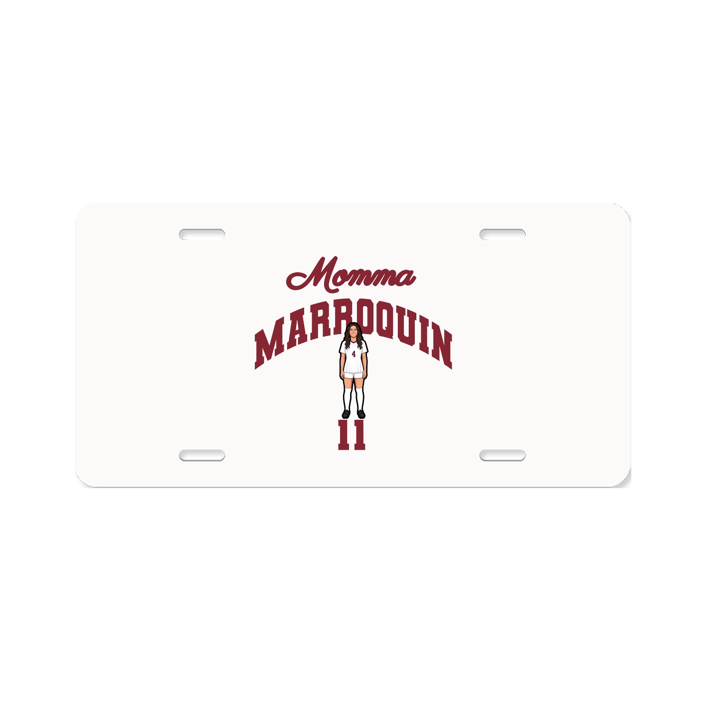 License Plate — Mothers Day Arch in Classic