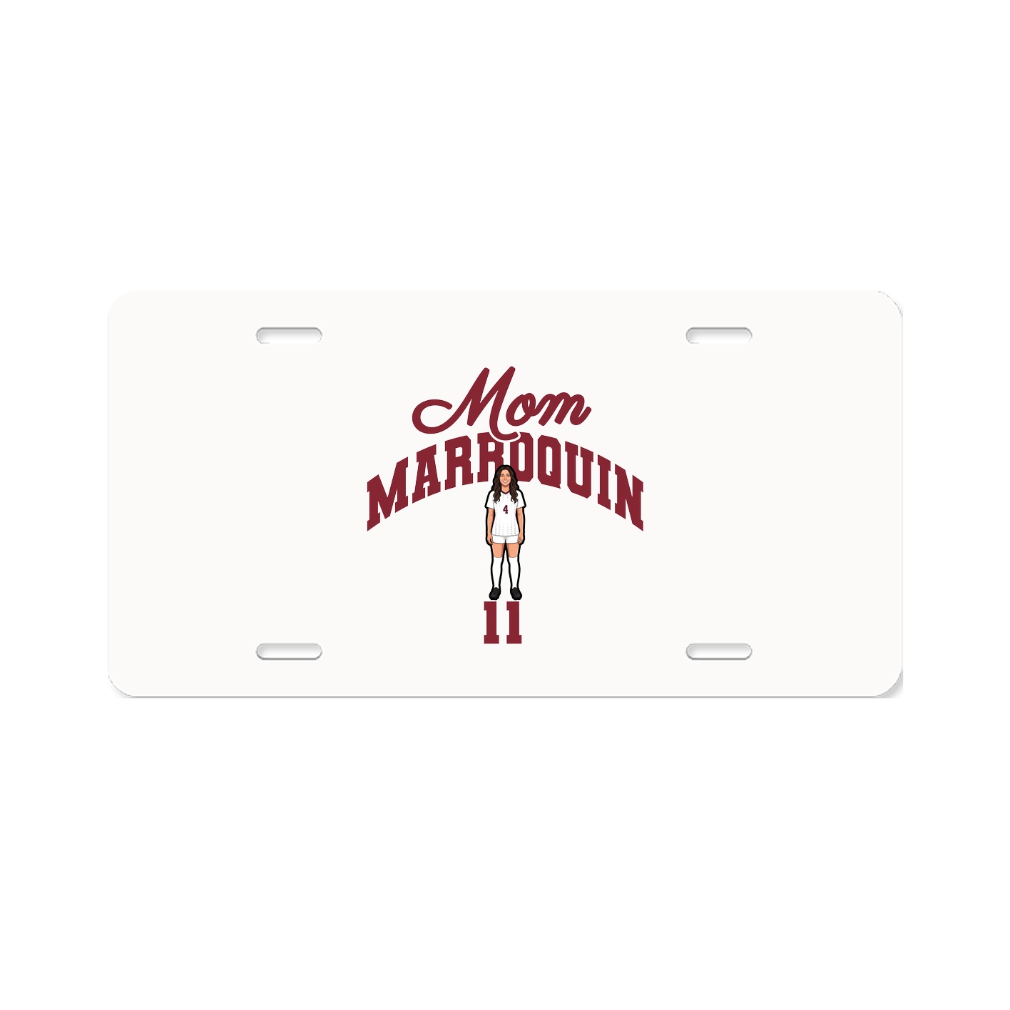 License Plate — Mothers Day Arch in Classic