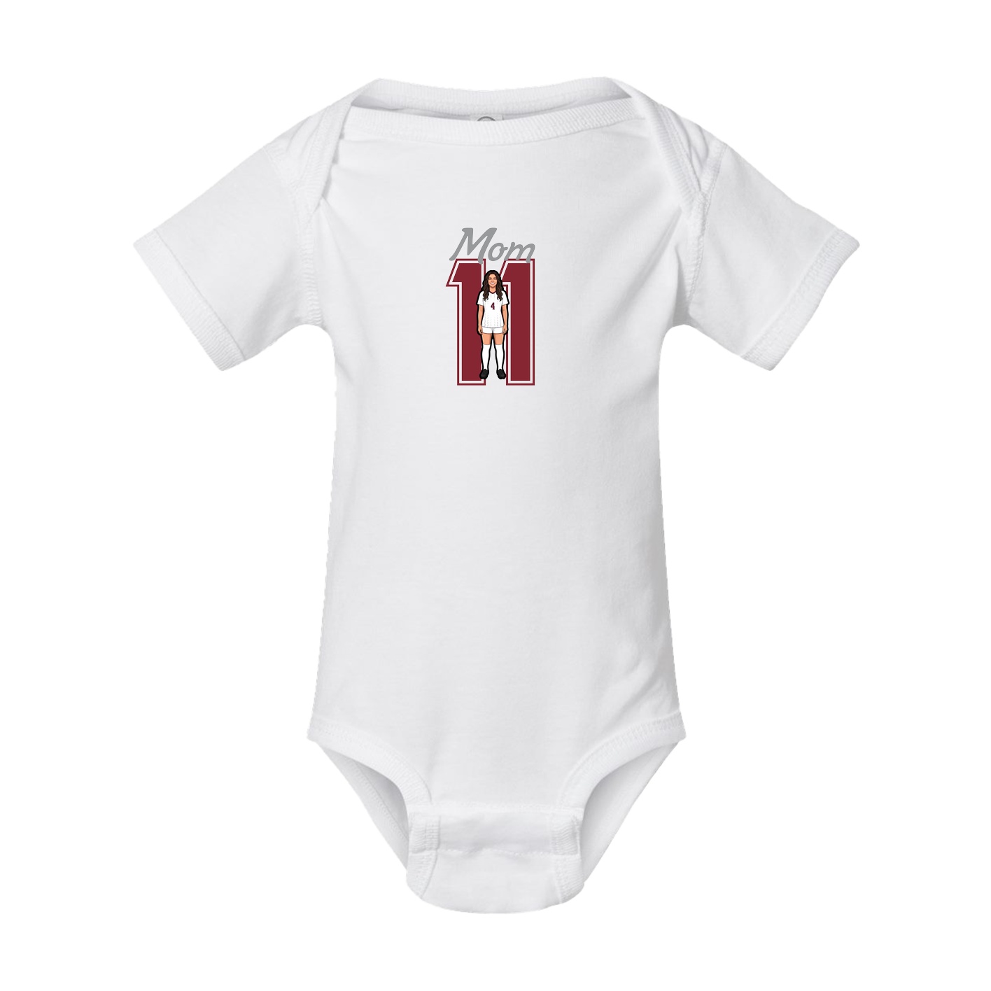 Baby Onesie — Mothers Day Shirsey in White
