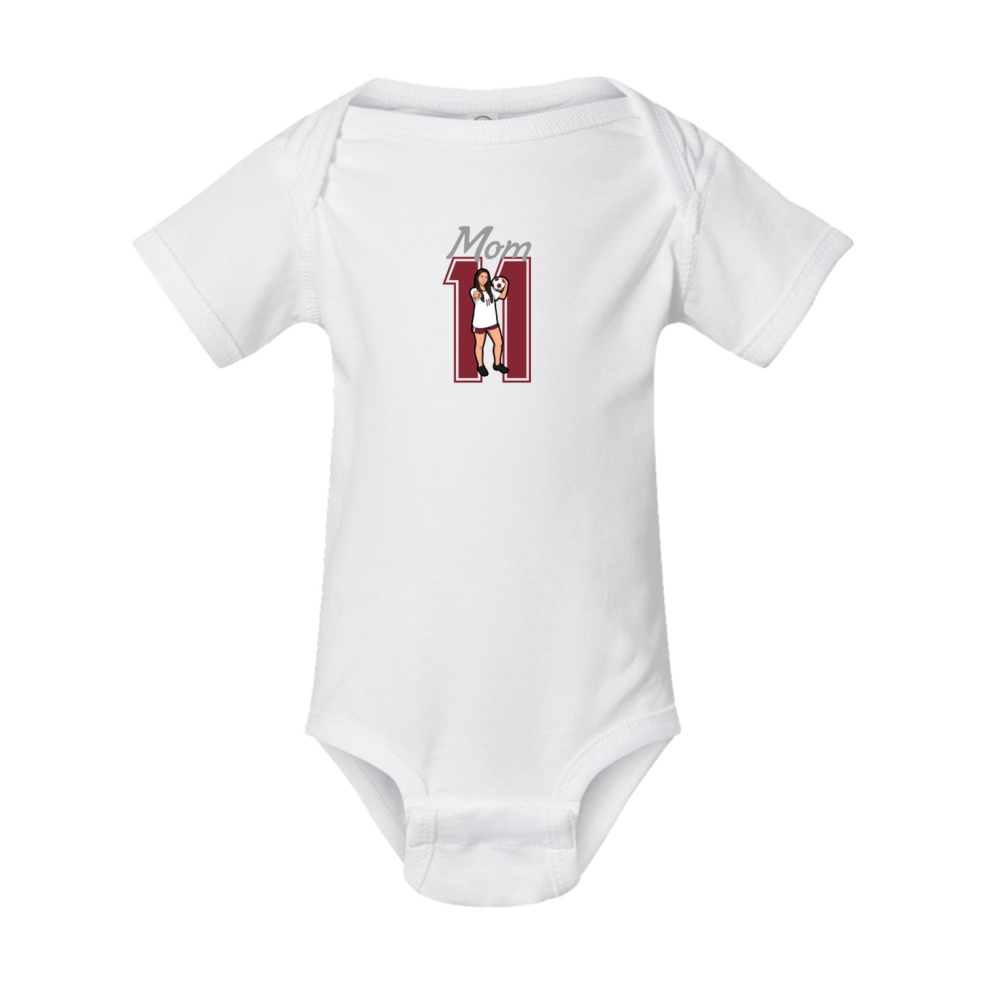 Baby Onesie — Mothers Day Shirsey in White
