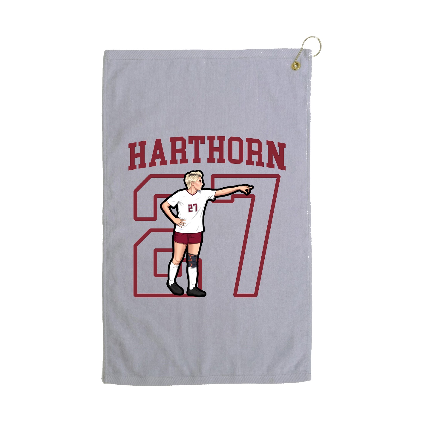 Golf Towel — Shirsey in Grey