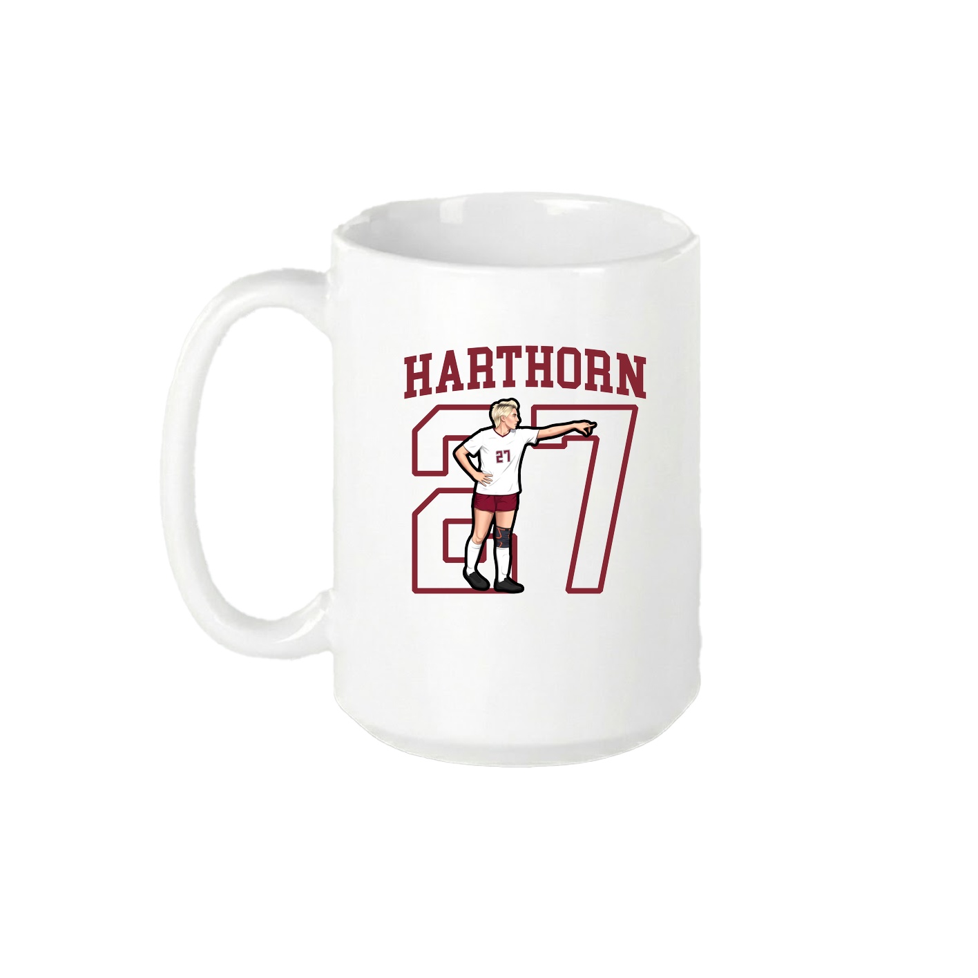 15oz Coffee Mug — Shirsey in White