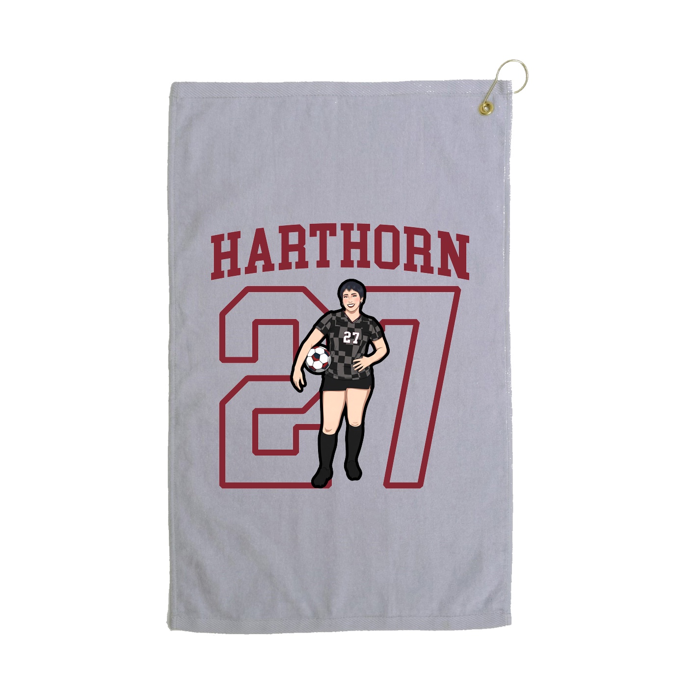 Golf Towel — Shirsey in Grey