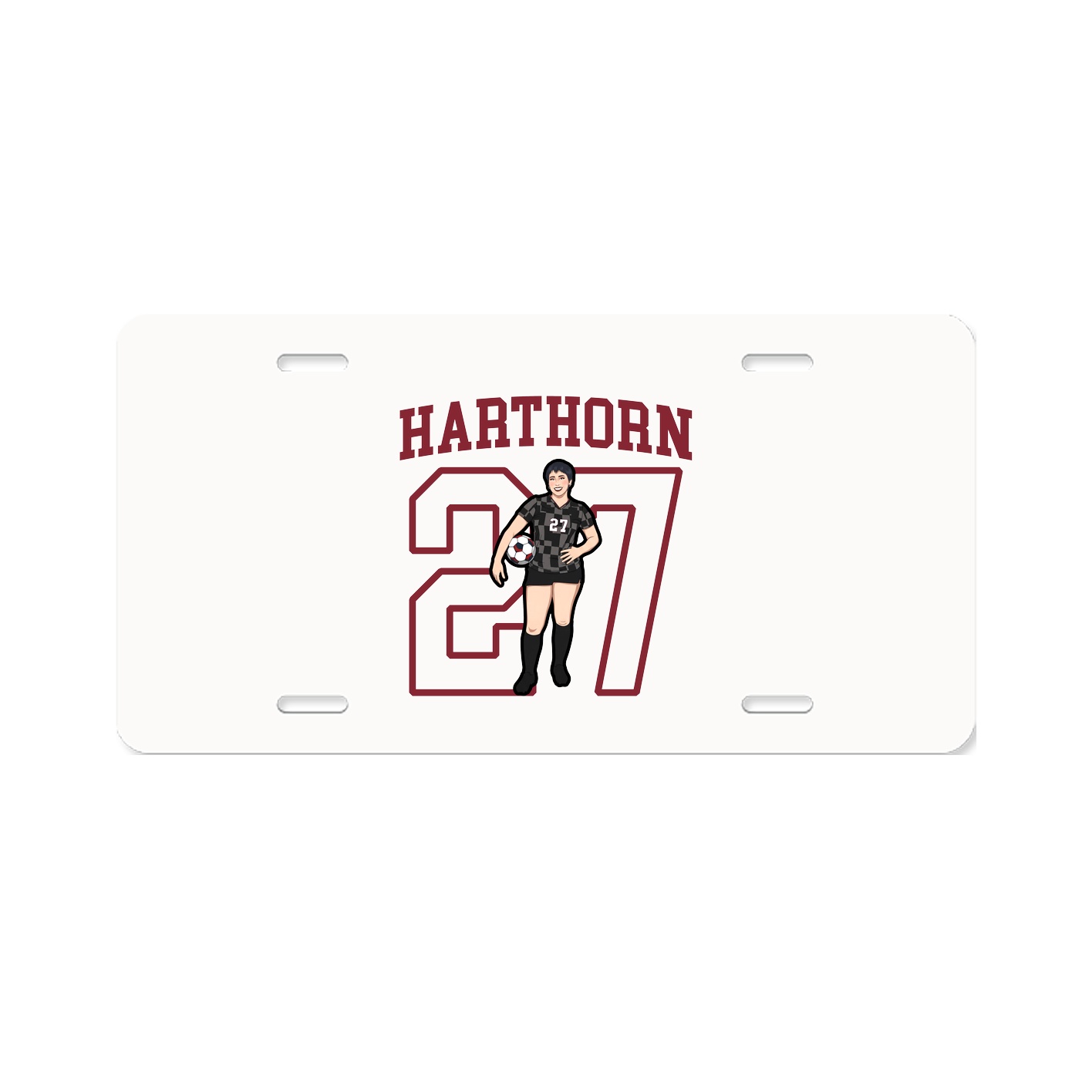 License Plate — Shirsey in Classic