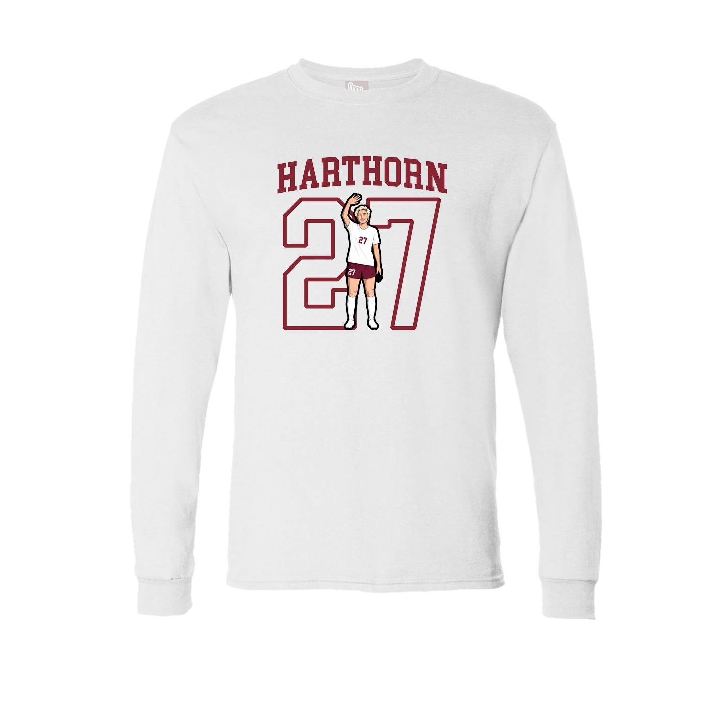 Long Sleeve Tee — Shirsey in White