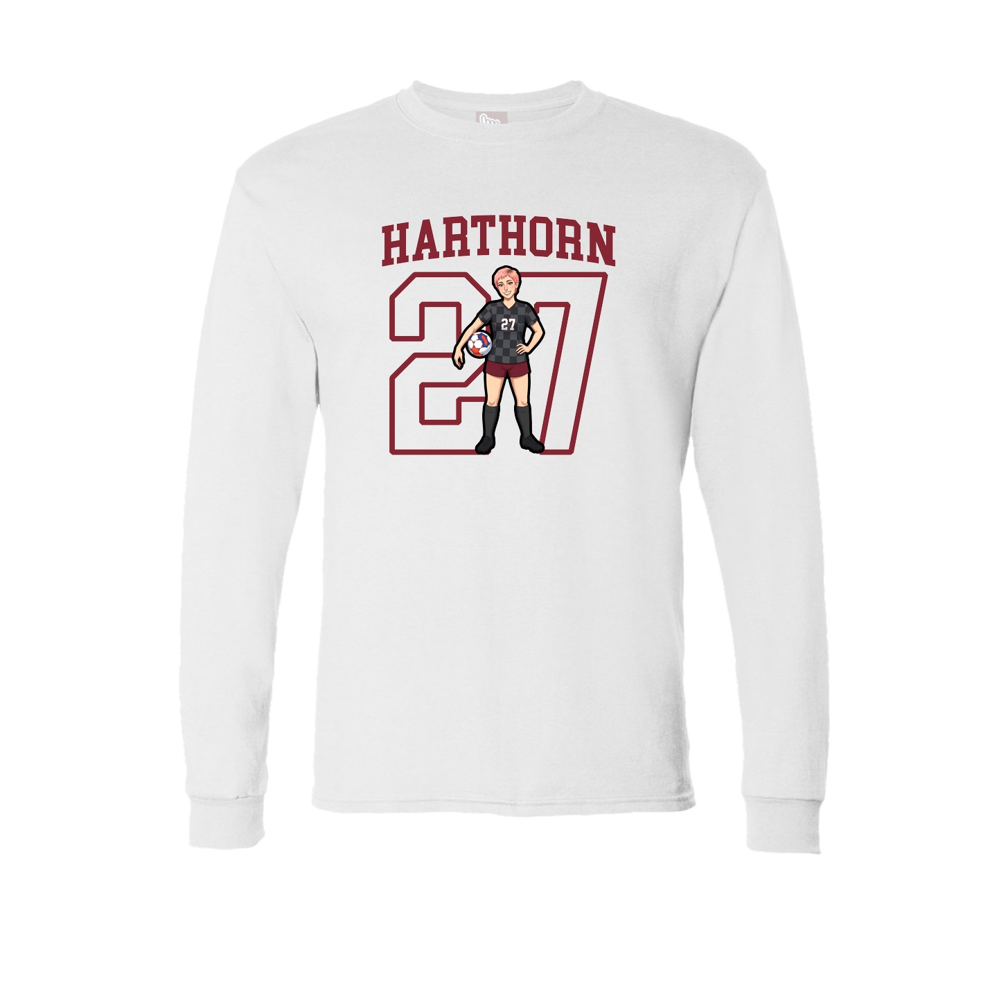 Long Sleeve Tee — Shirsey in White