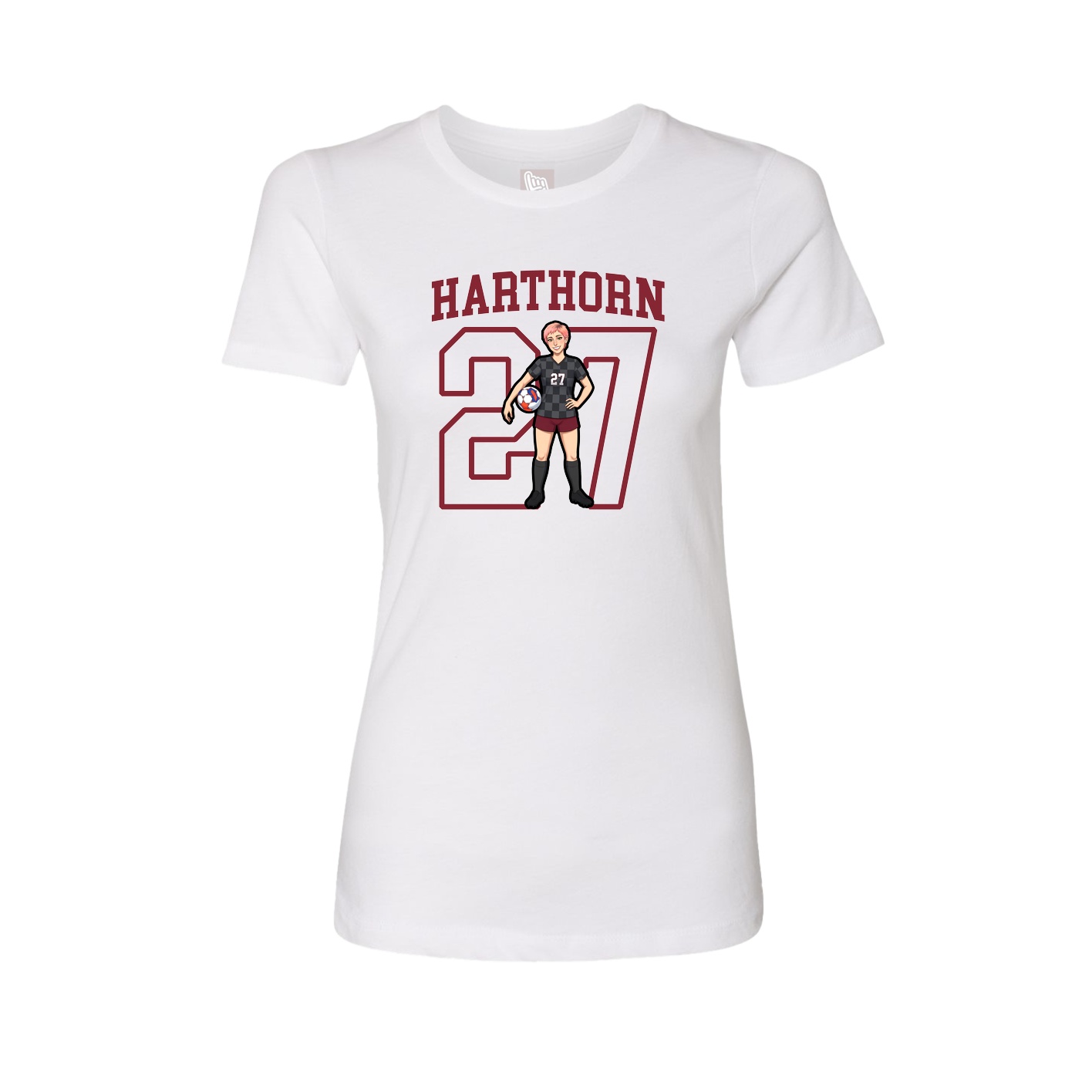Fitted Women's Tee — Shirsey in White