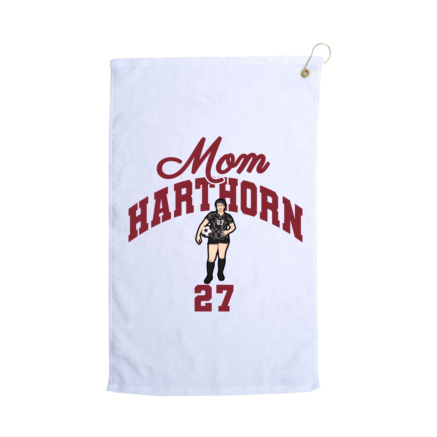 Terry Velour Golf Towel