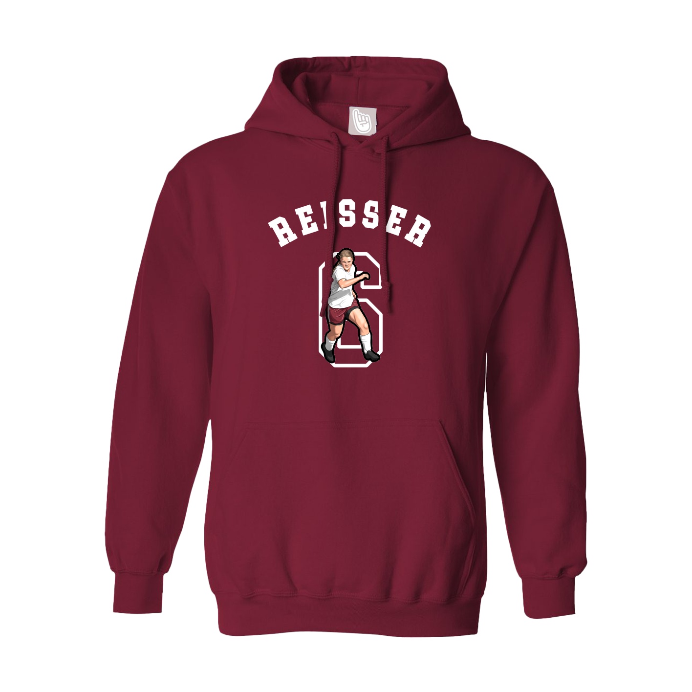 Hoodie — Shirsey Arch in Cardinal
