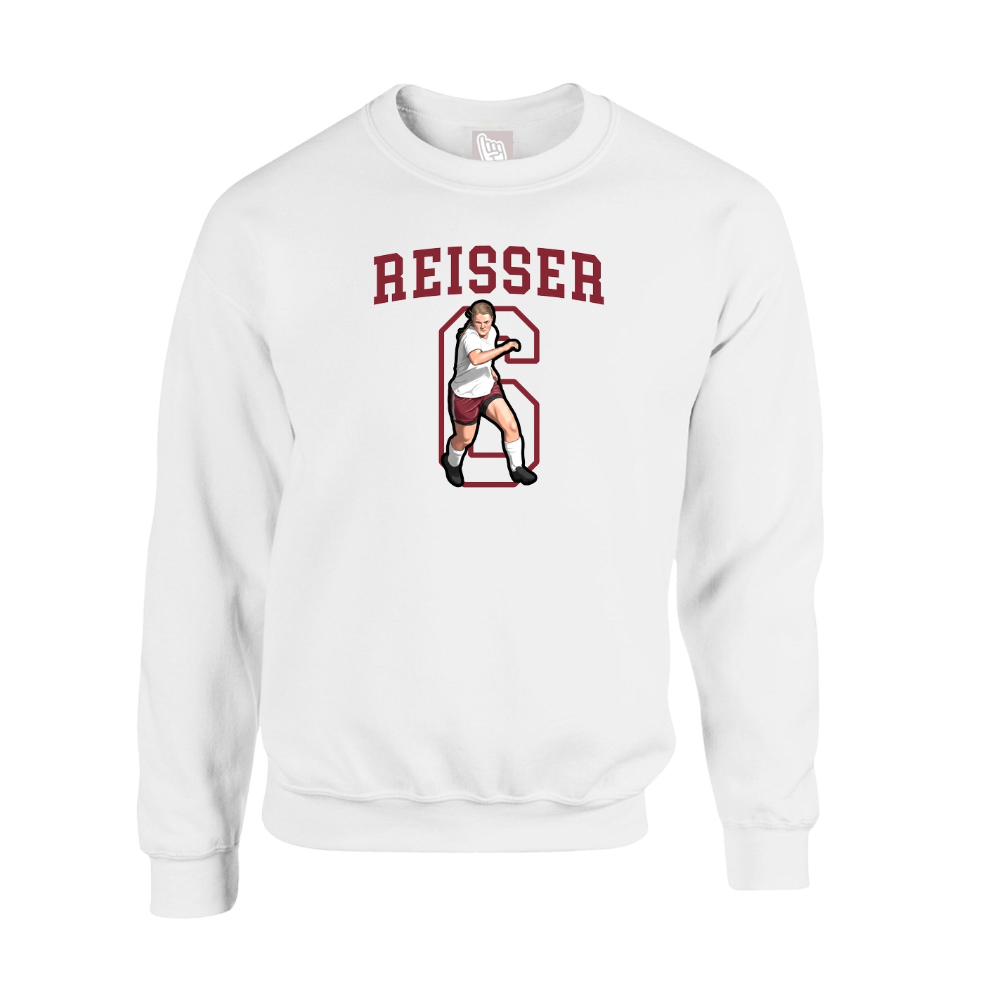 Fleece Crew — Shirsey in White