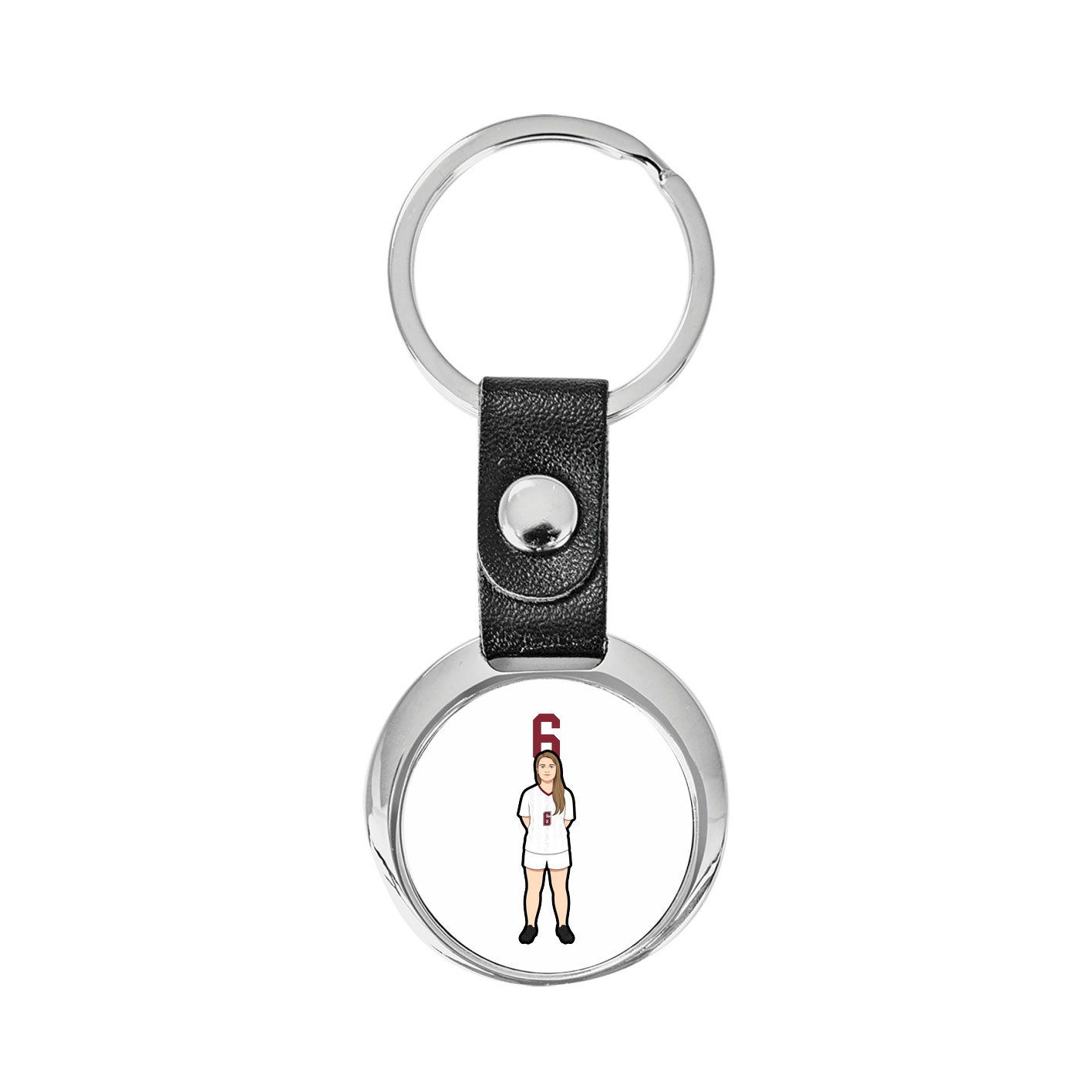Key Chain — Number Top in Classic