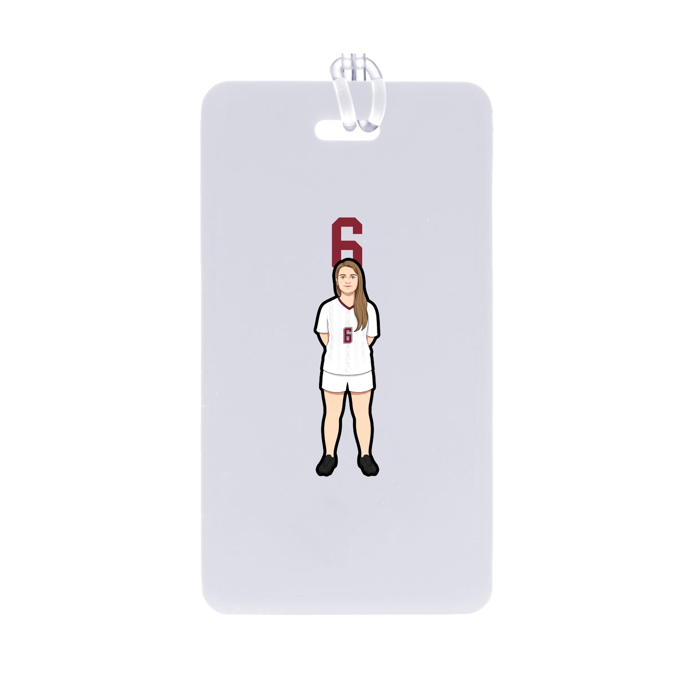 Bag Tag — Number Top in Classic