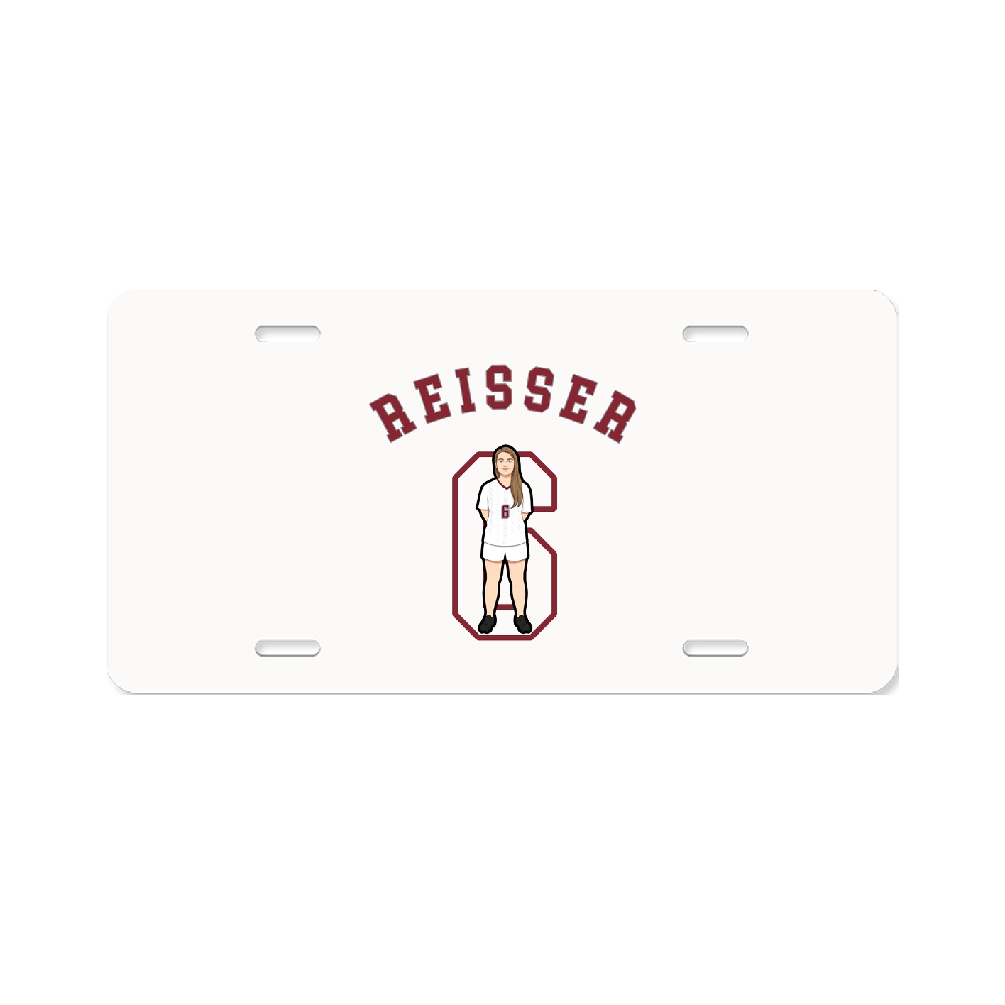 License Plate — Shirsey Arch in Classic