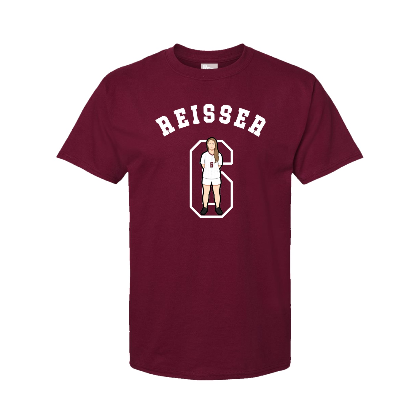 Youth Tee — Shirsey Arch in Cardinal