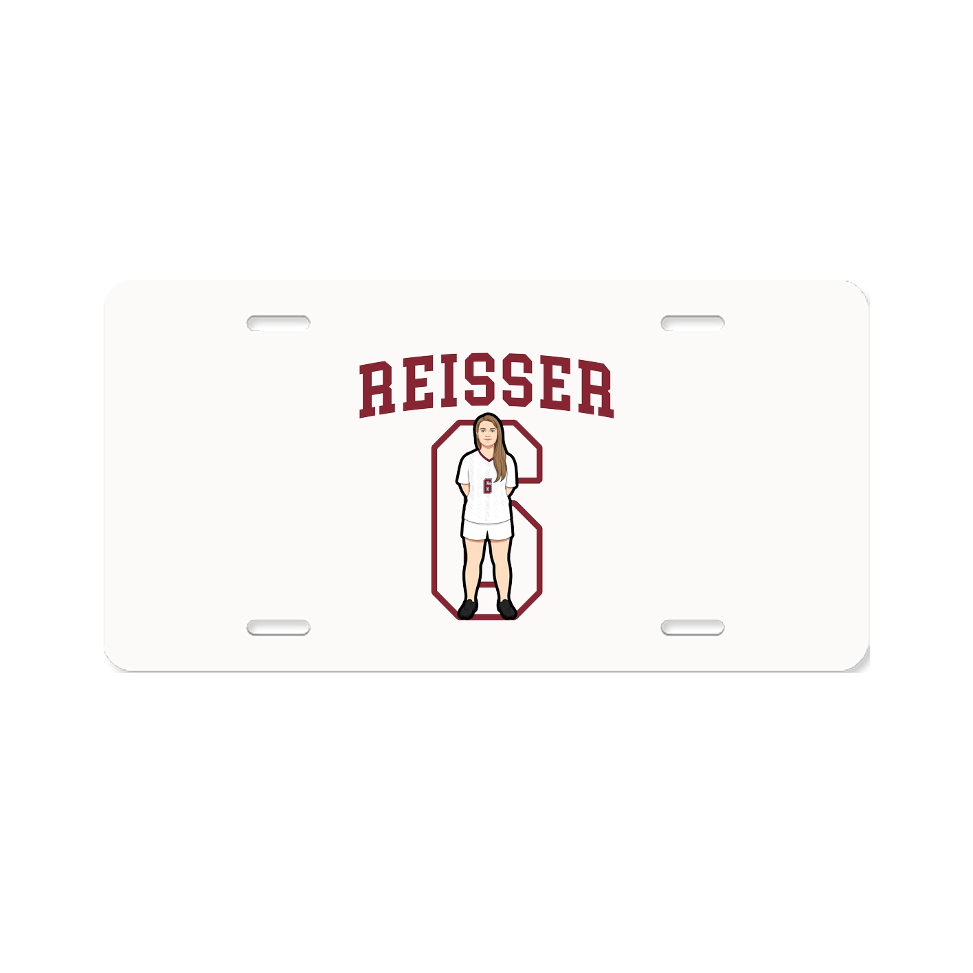 License Plate — Shirsey in Classic