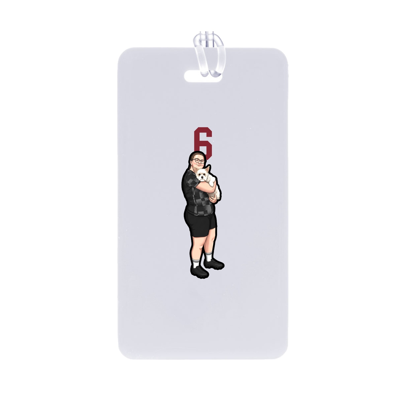 Bag Tag — Number Top in Classic