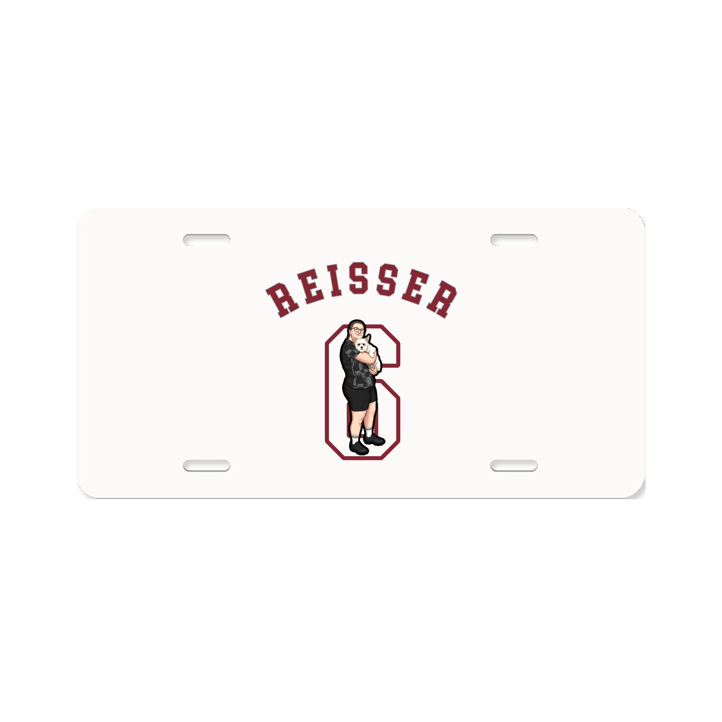 License Plate — Shirsey Arch in Classic