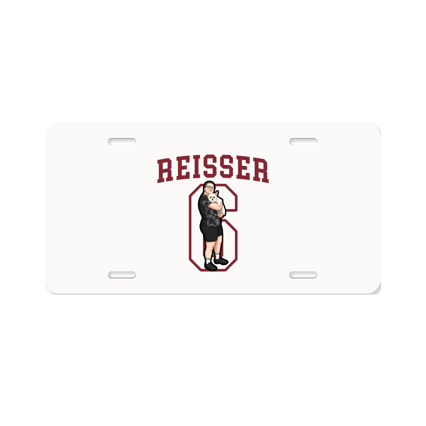 Aluminum License Plate