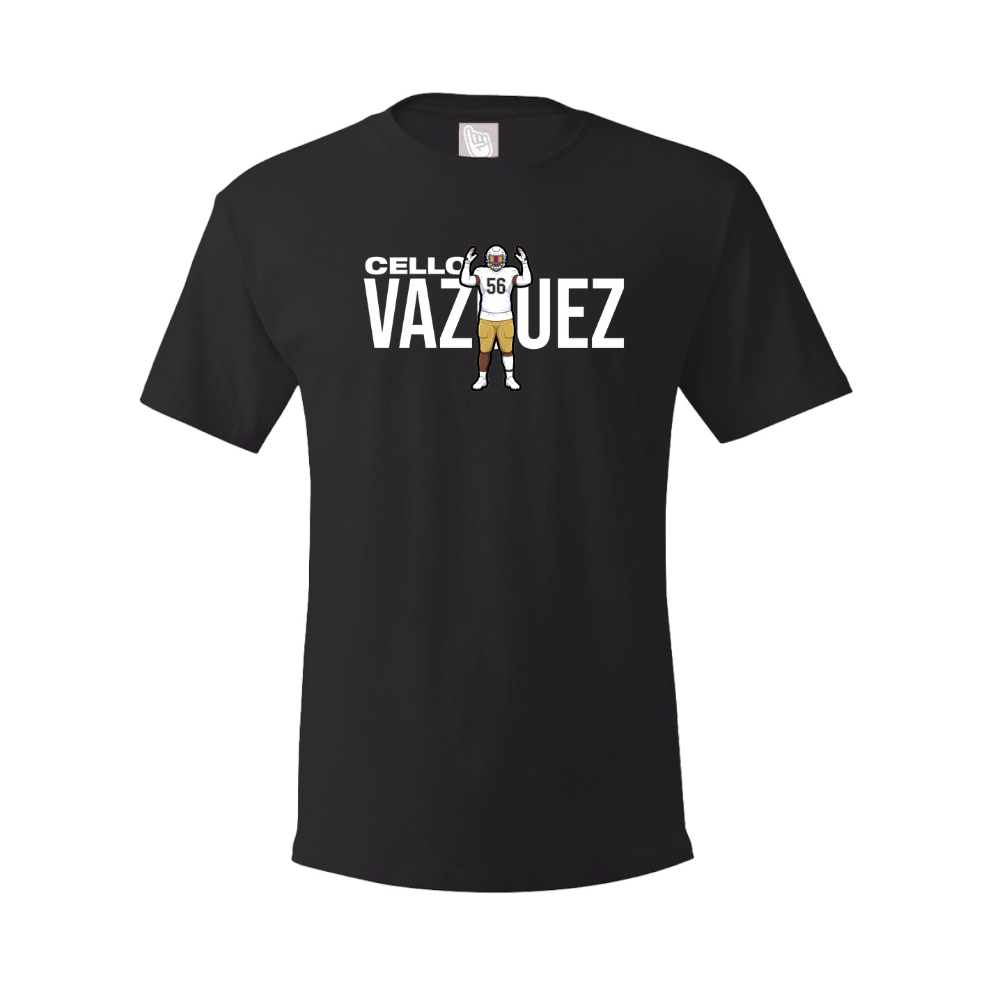 Youth Tee — Player Name in Black