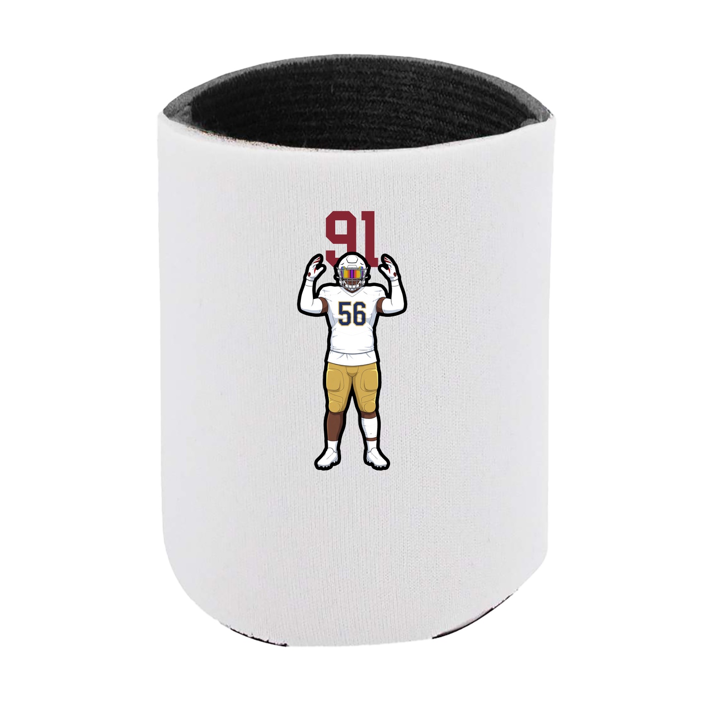 Can Holder — Number Top in White