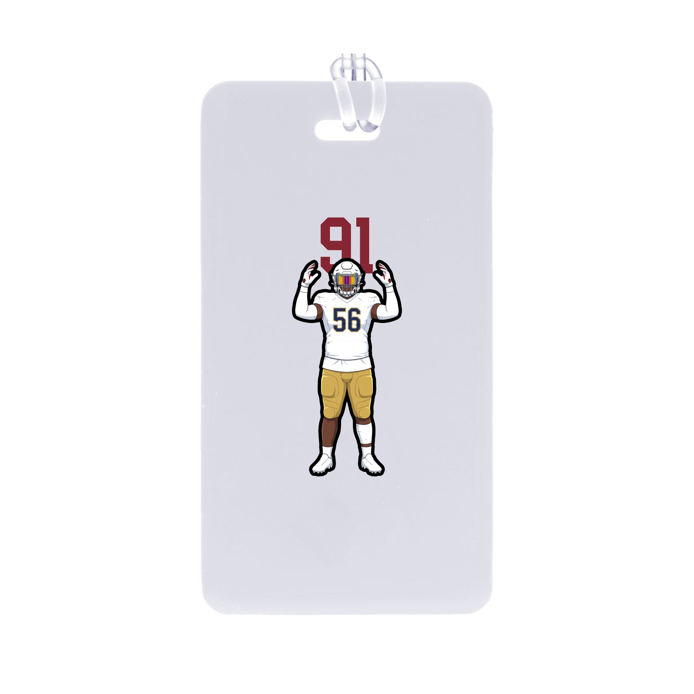 Bag Tag — Number Top in Classic