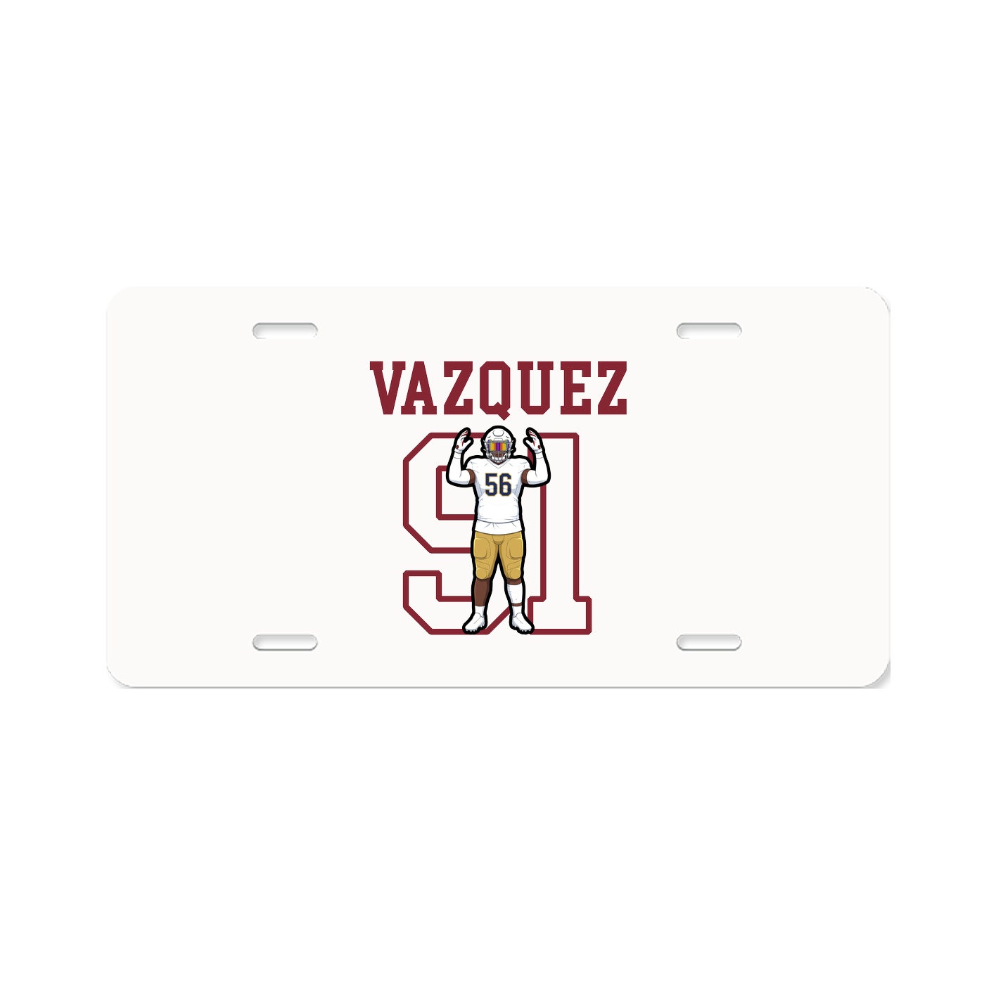 License Plate — Shirsey in Classic