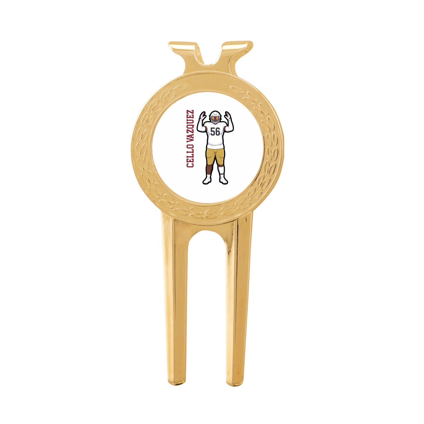 Divot Tool with Ball Marker — Name Vertical in Classic
