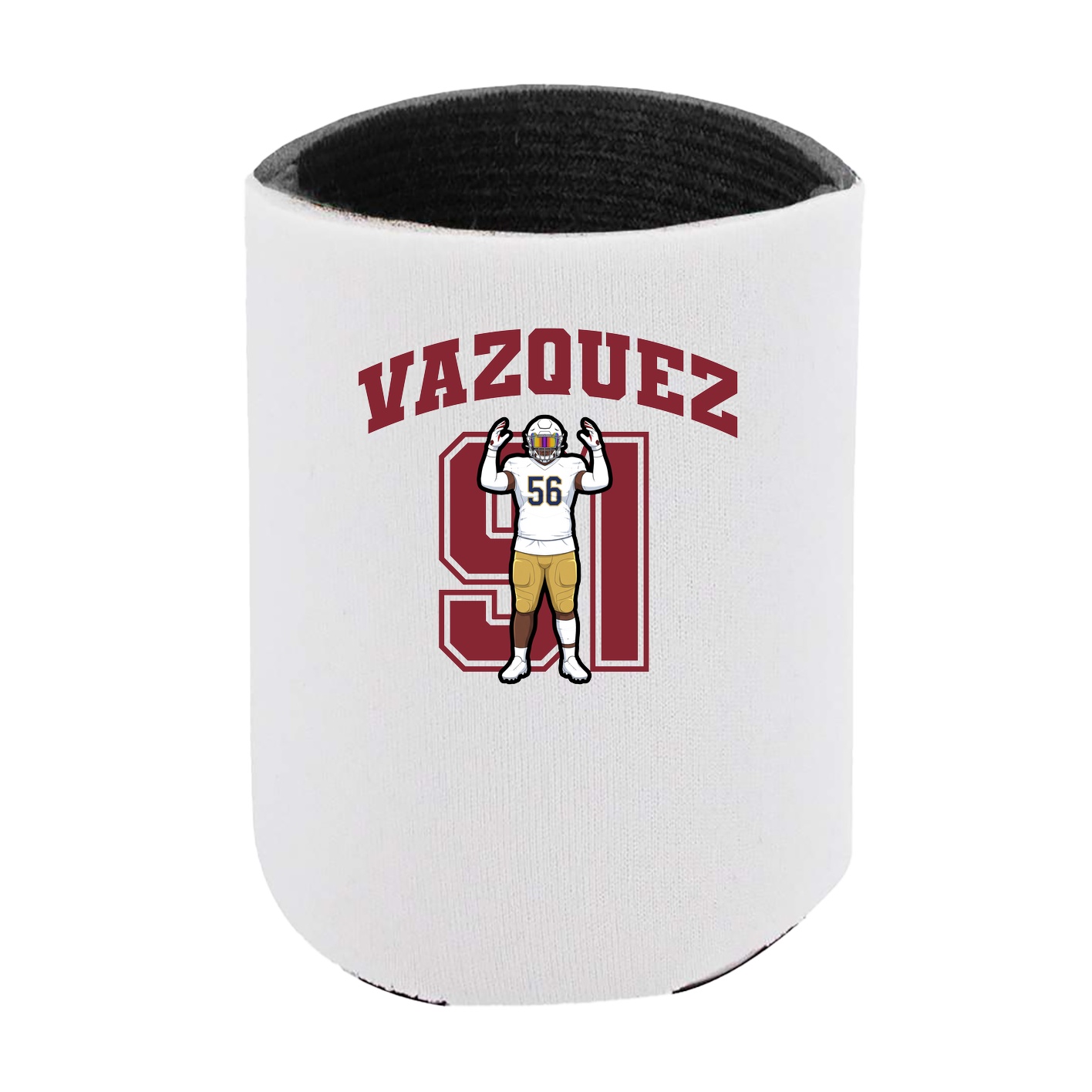 Can Holder — Number in White